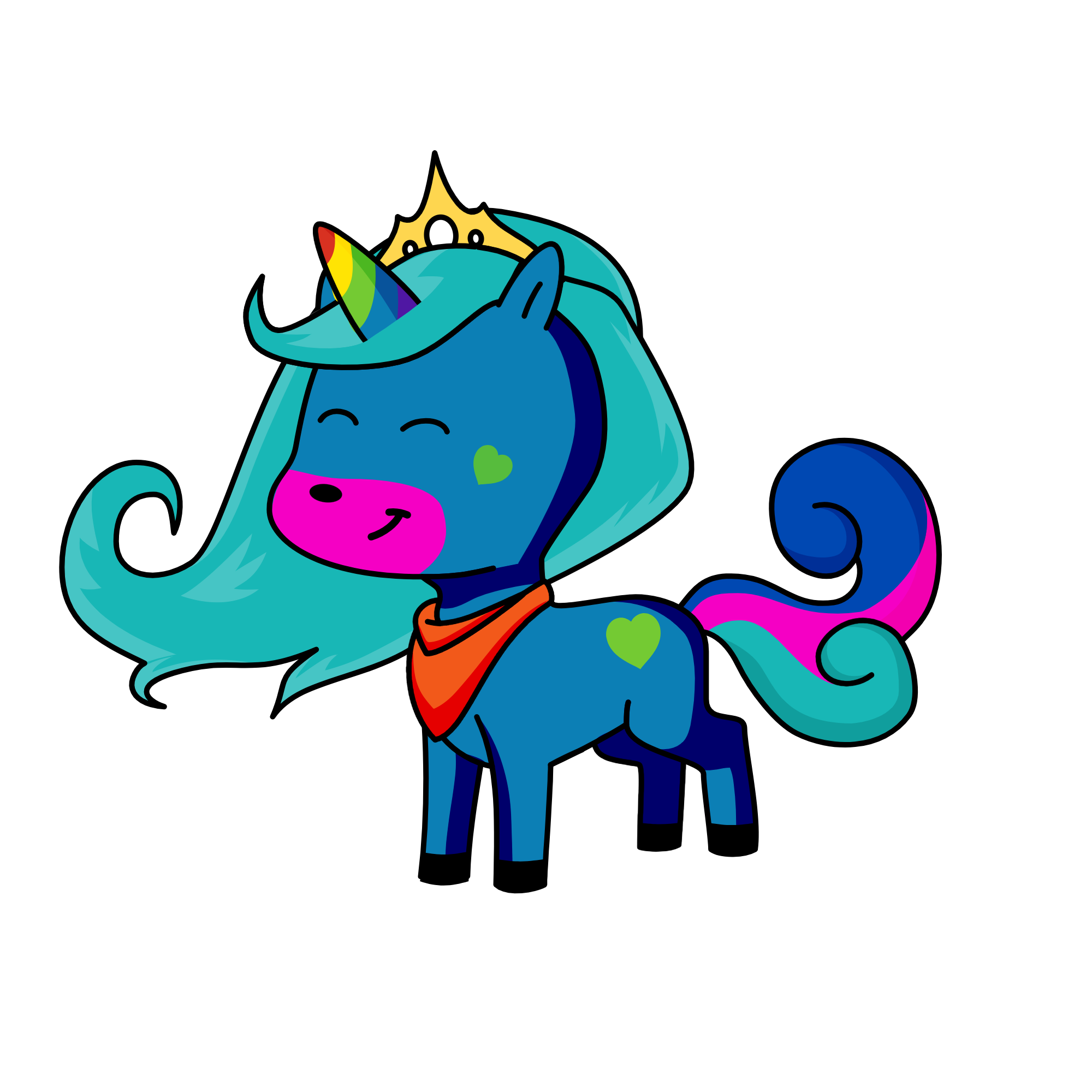 flor, the unicorn