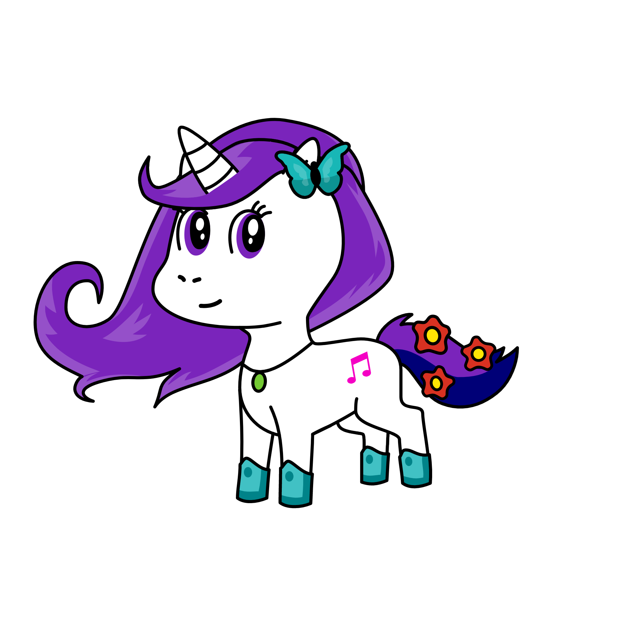 rarity, the unicorn