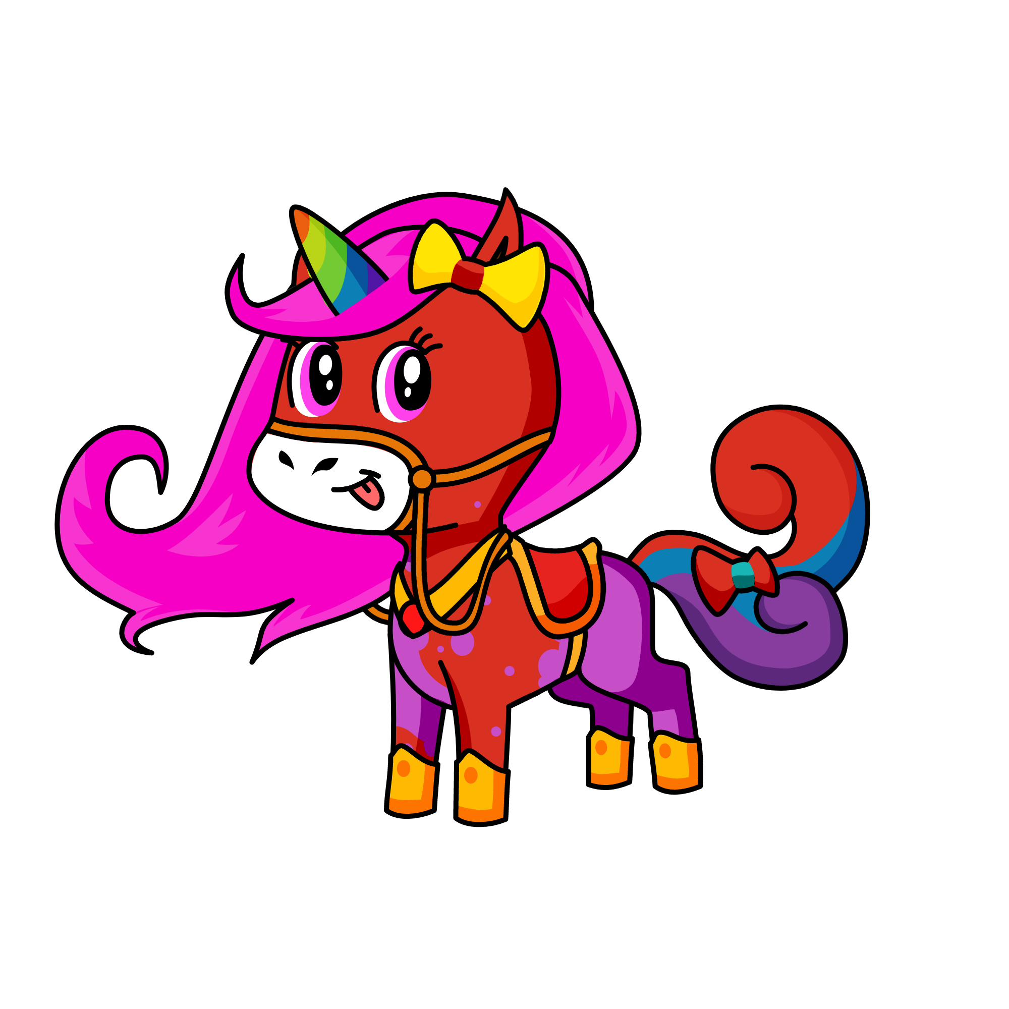Vee, the unicorn