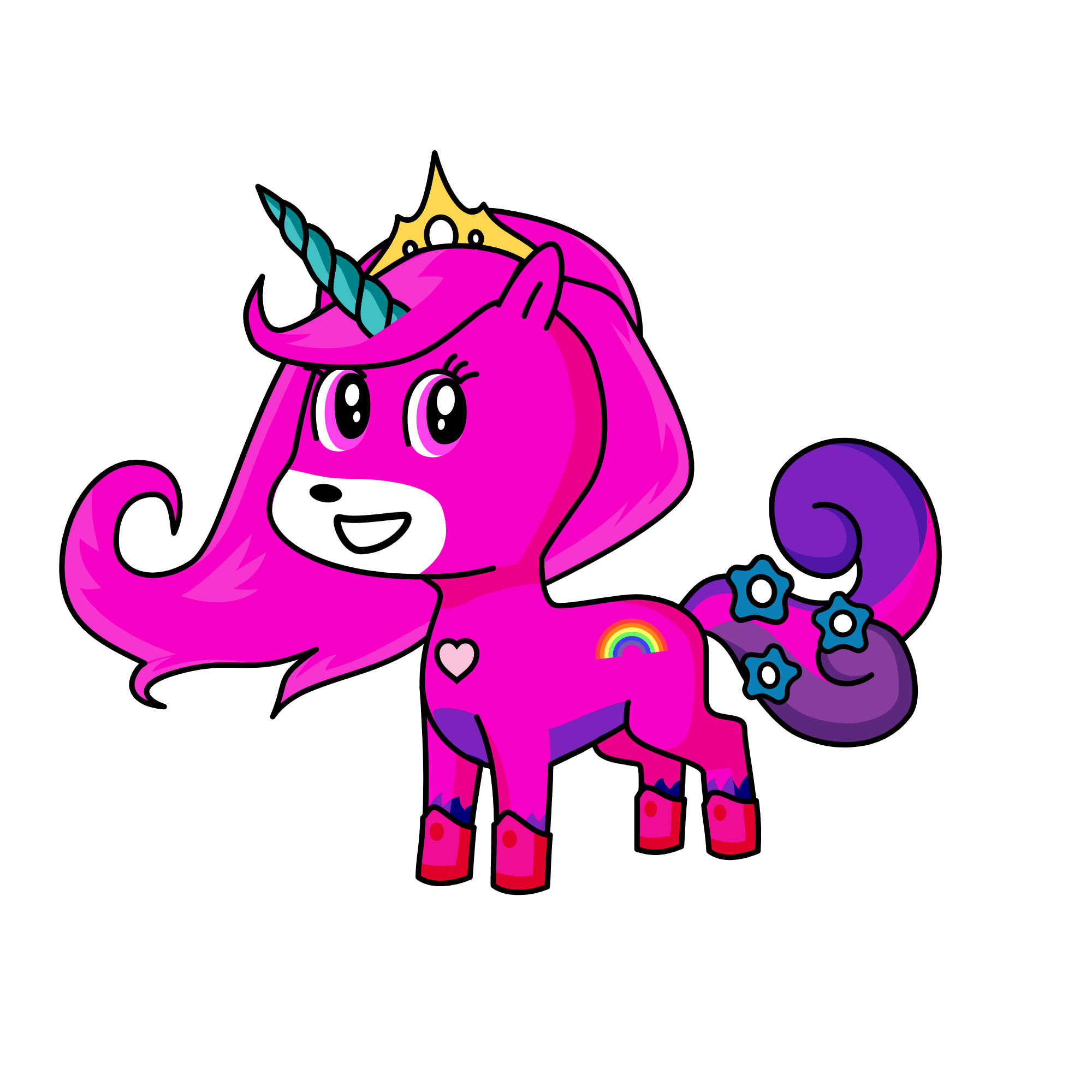 prinses ella, the unicorn