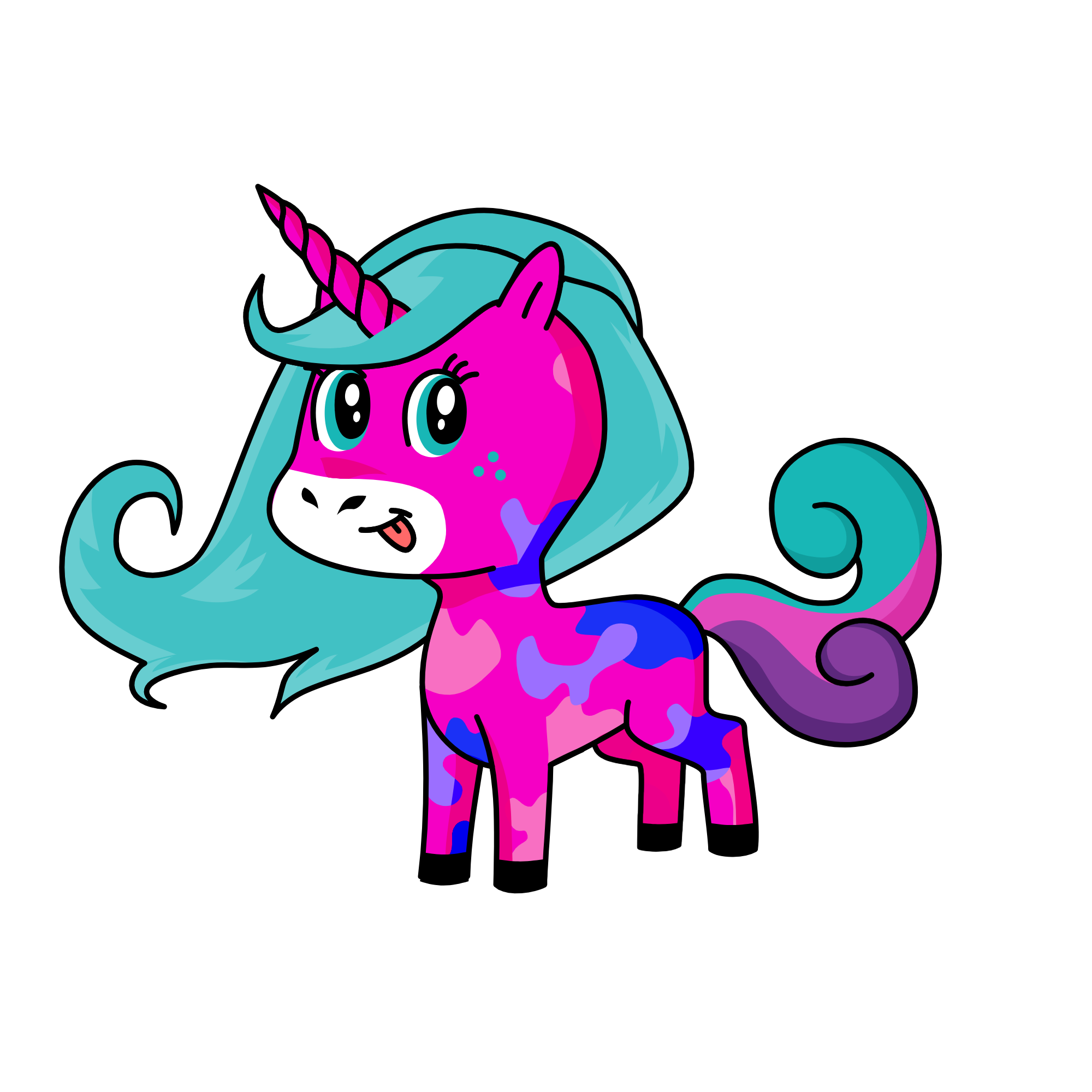 pinky, the unicorn