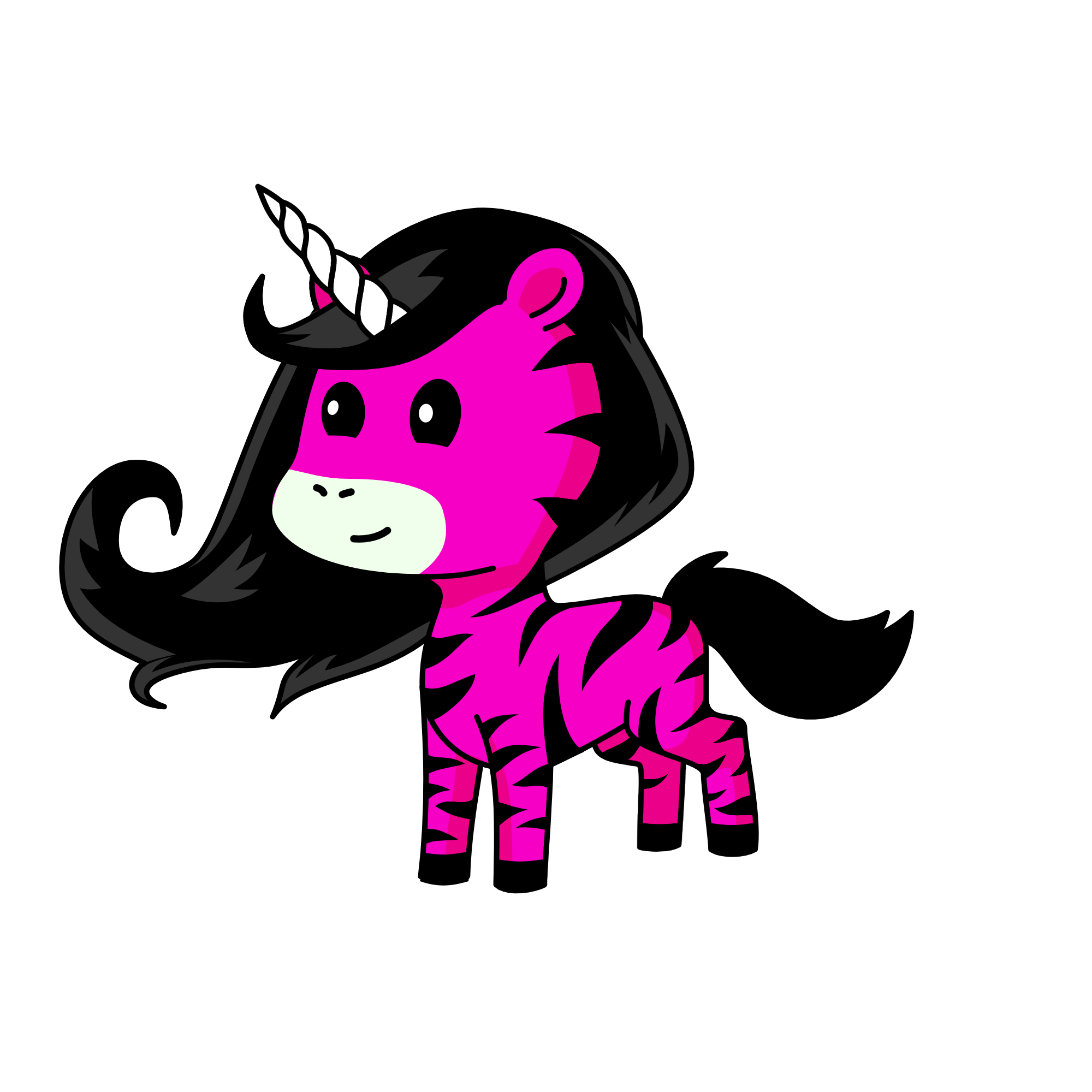 Spotie, the unicorn