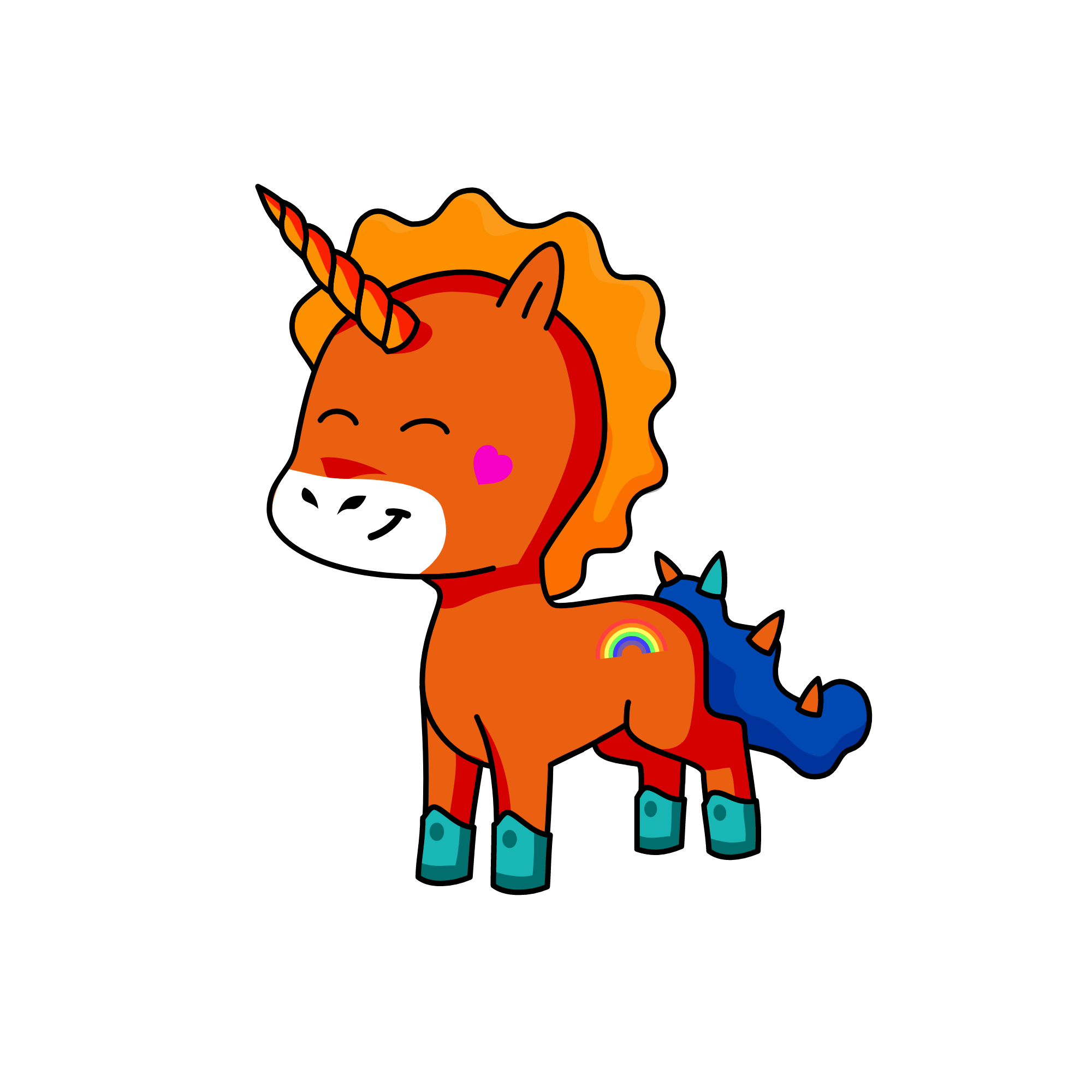 hihhihihih, the unicorn