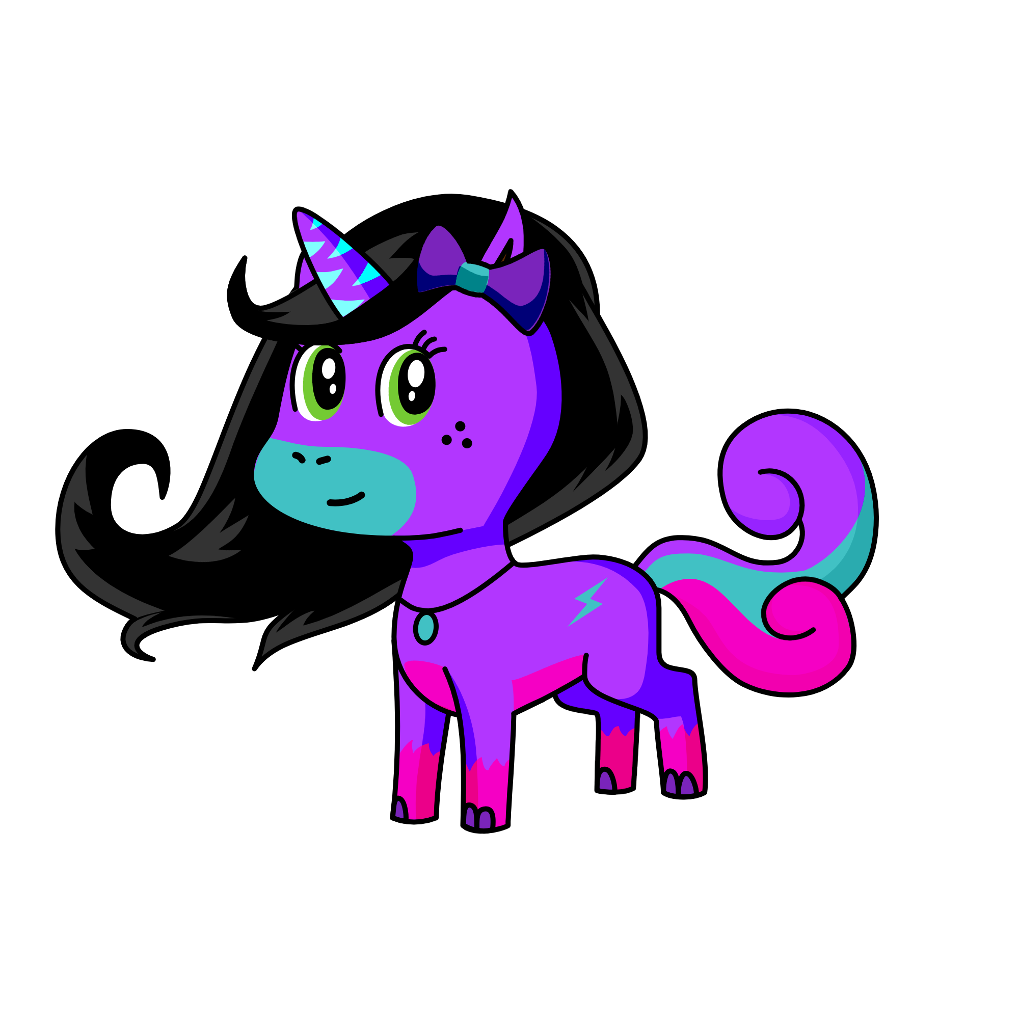 Rebel, the unicorn