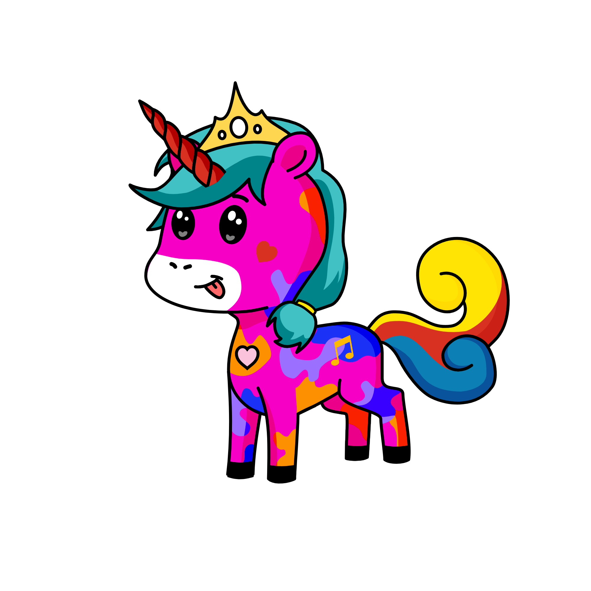 Fun, the unicorn