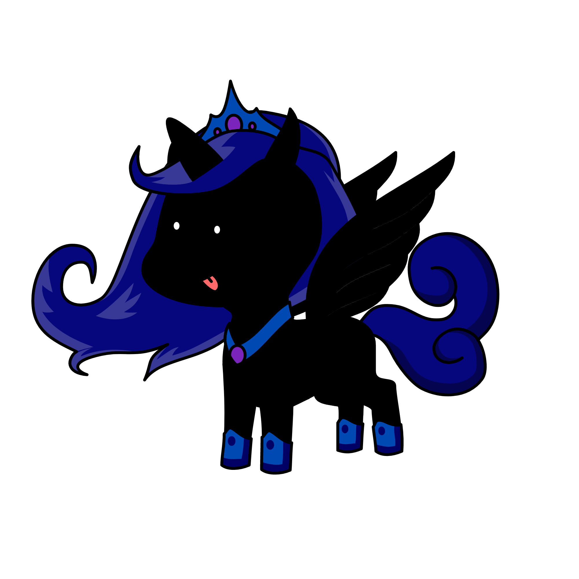 Nightmare Moon, the unicorn