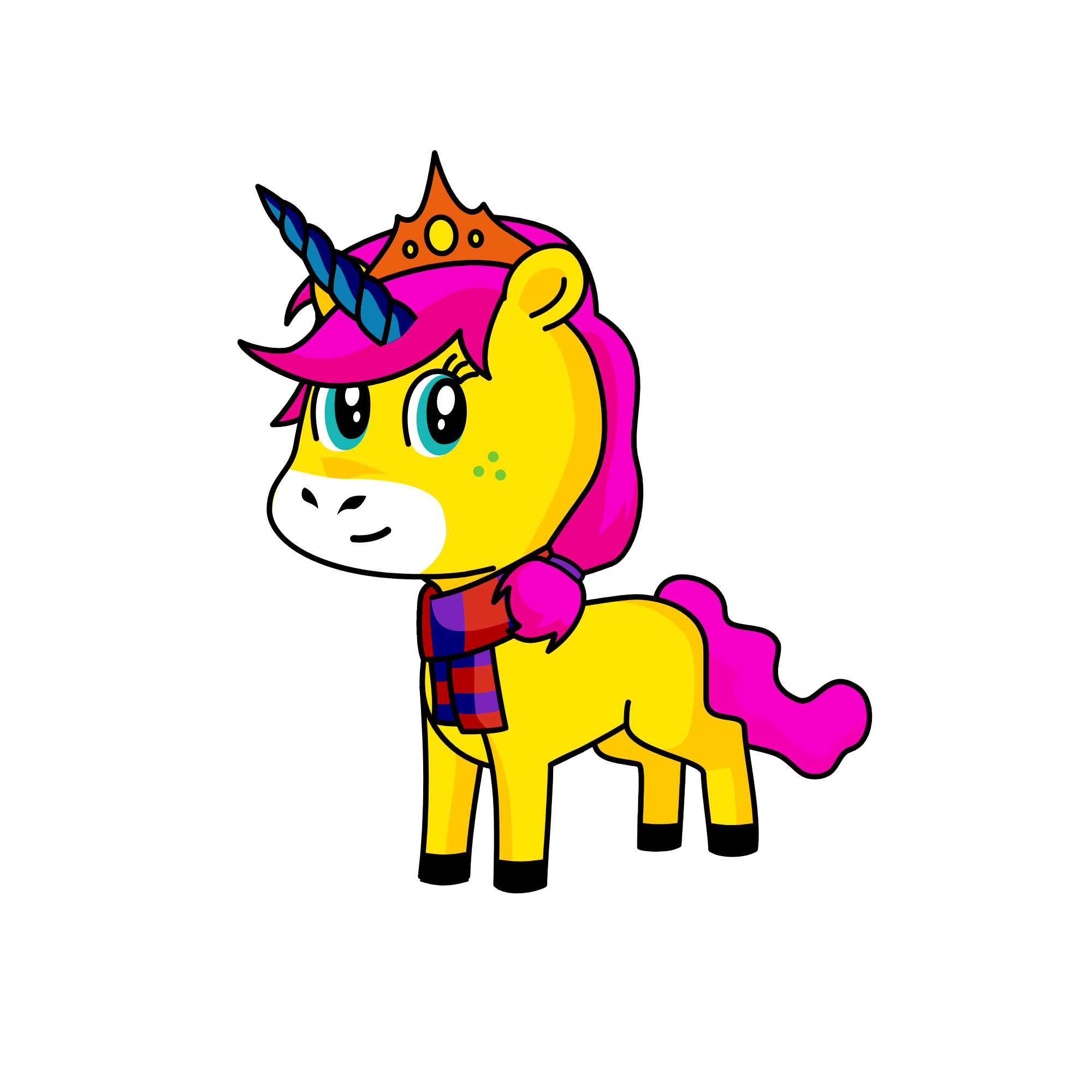 bluet, the unicorn