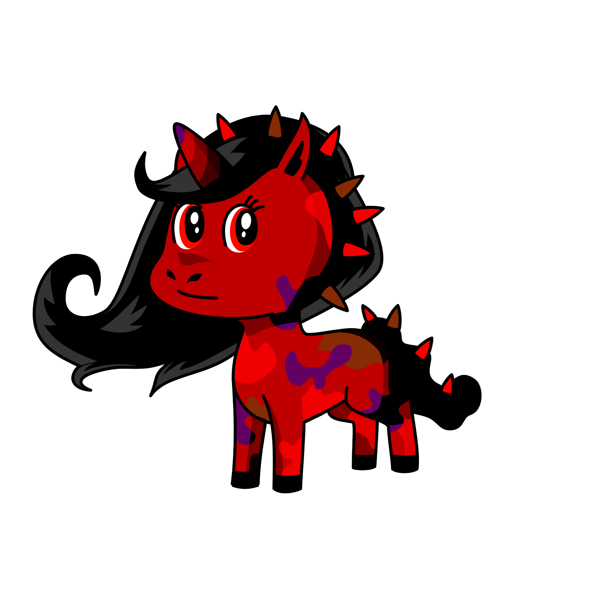 Diena, the unicorn