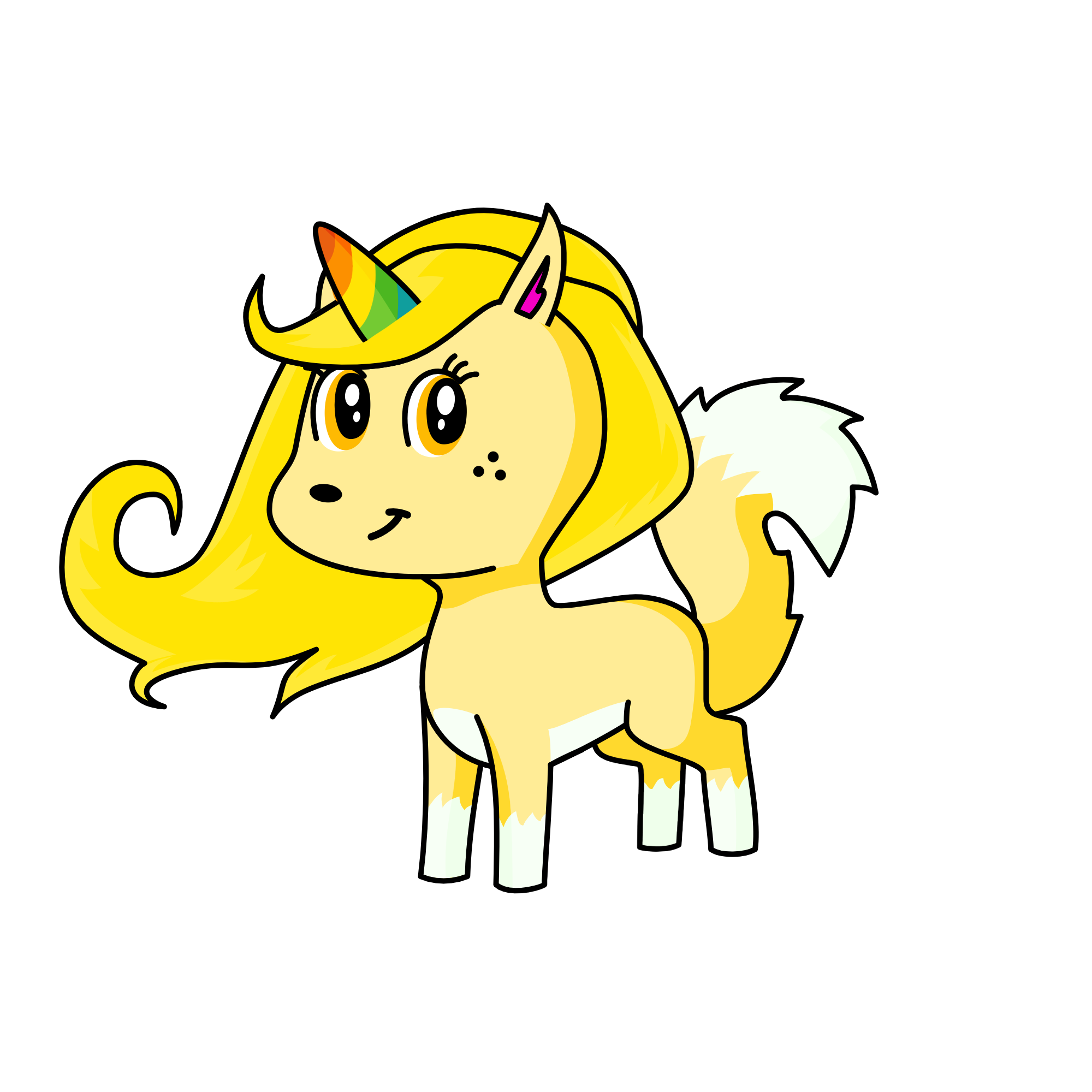 goldie, the unicorn