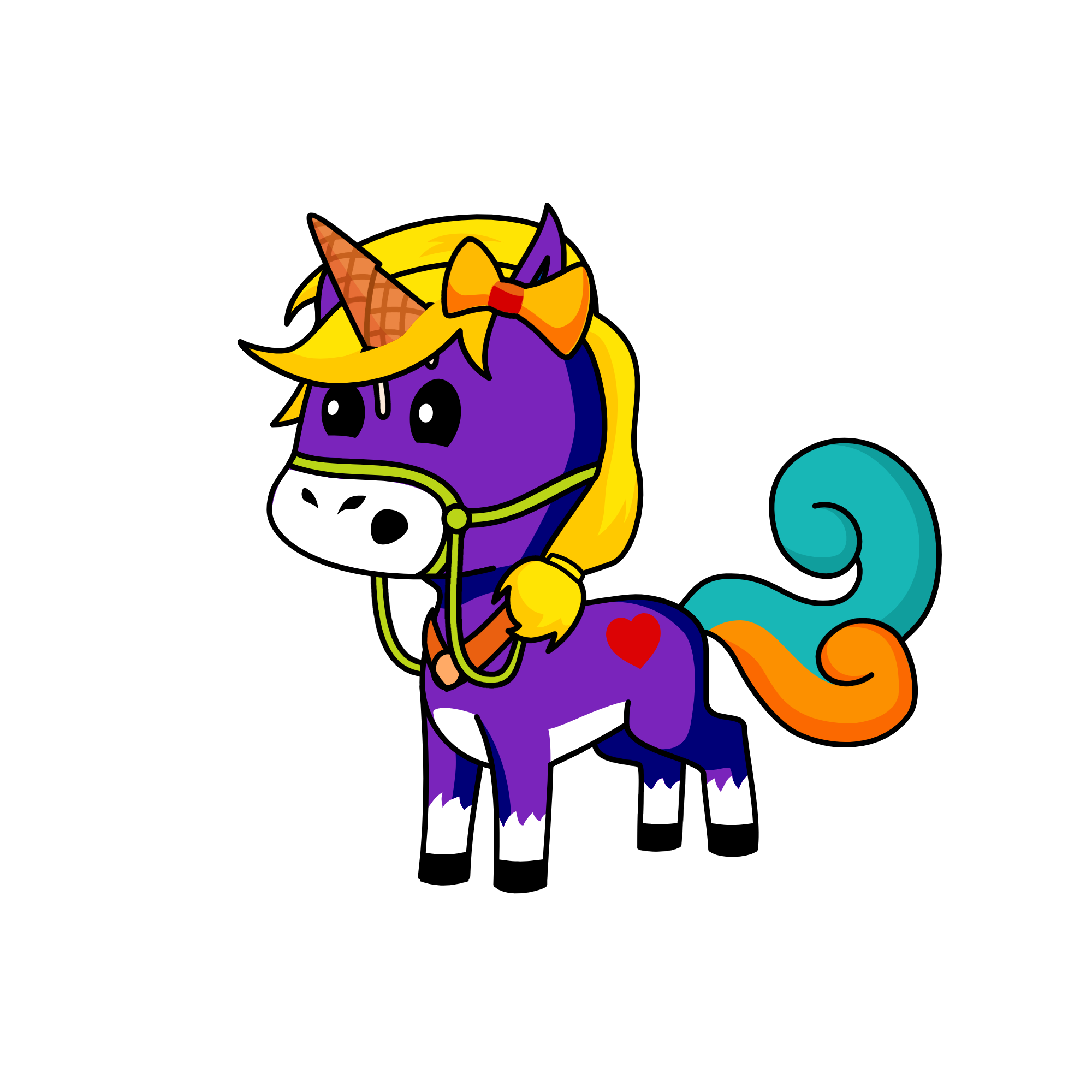 Ice, the unicorn