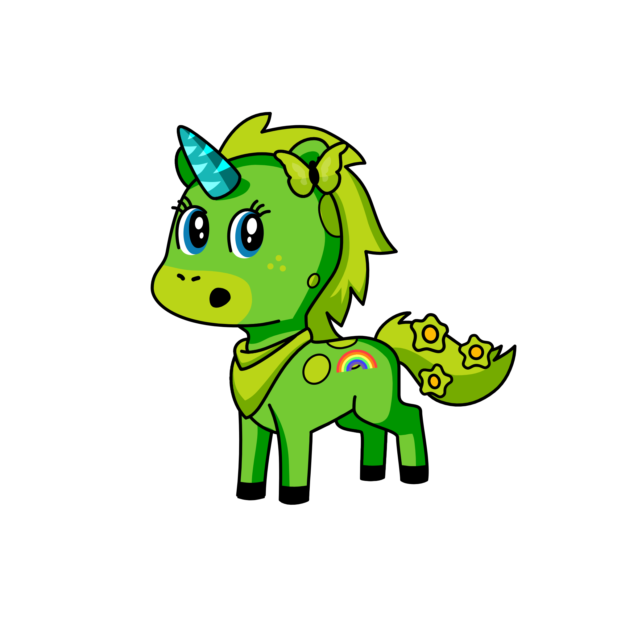 Pale Sulphur, the unicorn