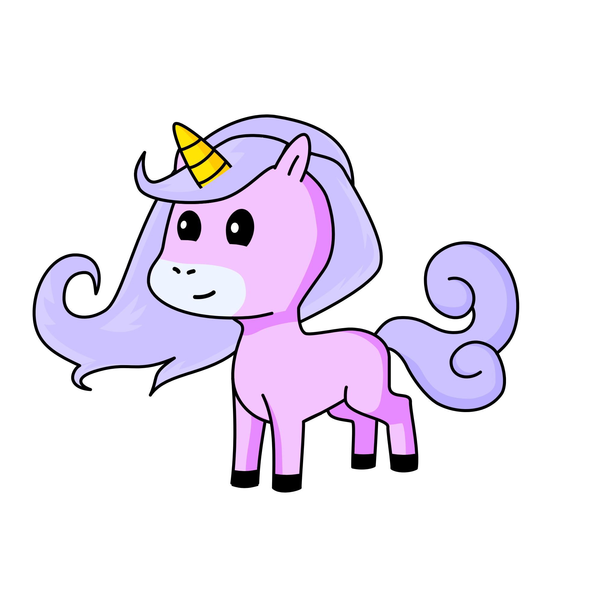 Snow❄️, the unicorn