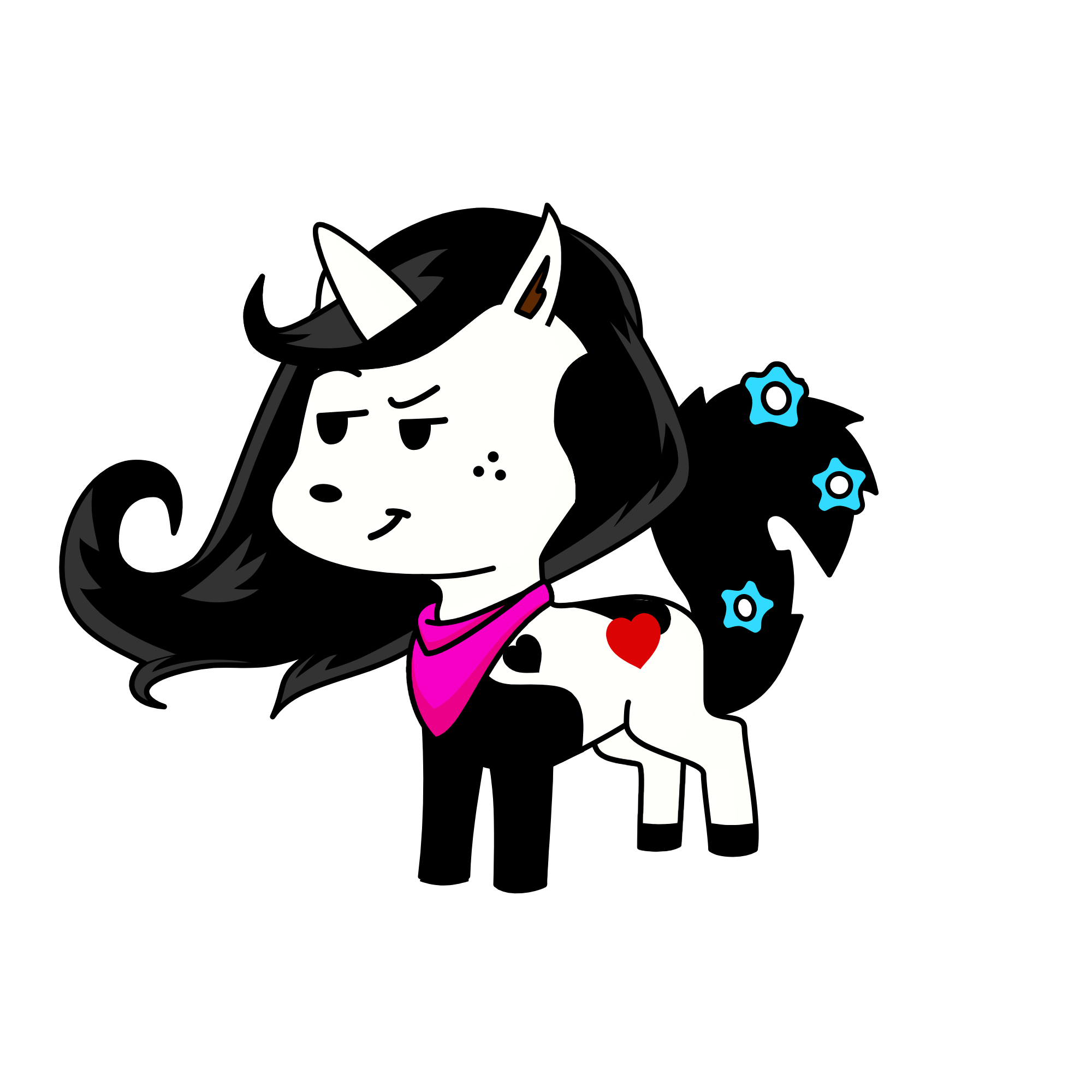 hi, the unicorn