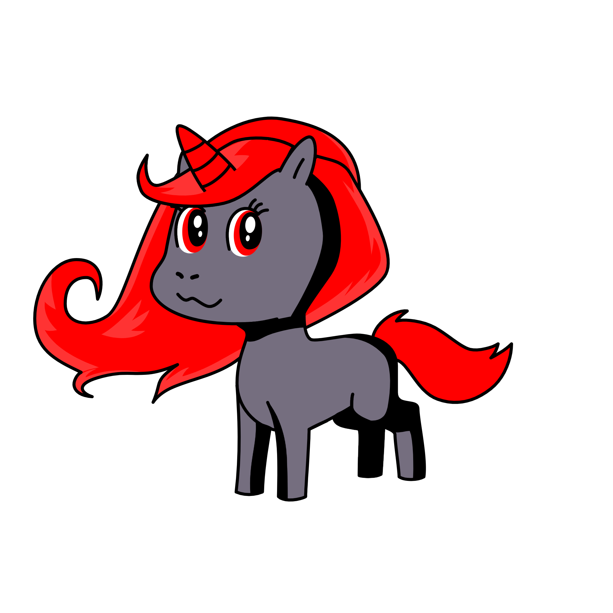 evil unicorn , the unicorn