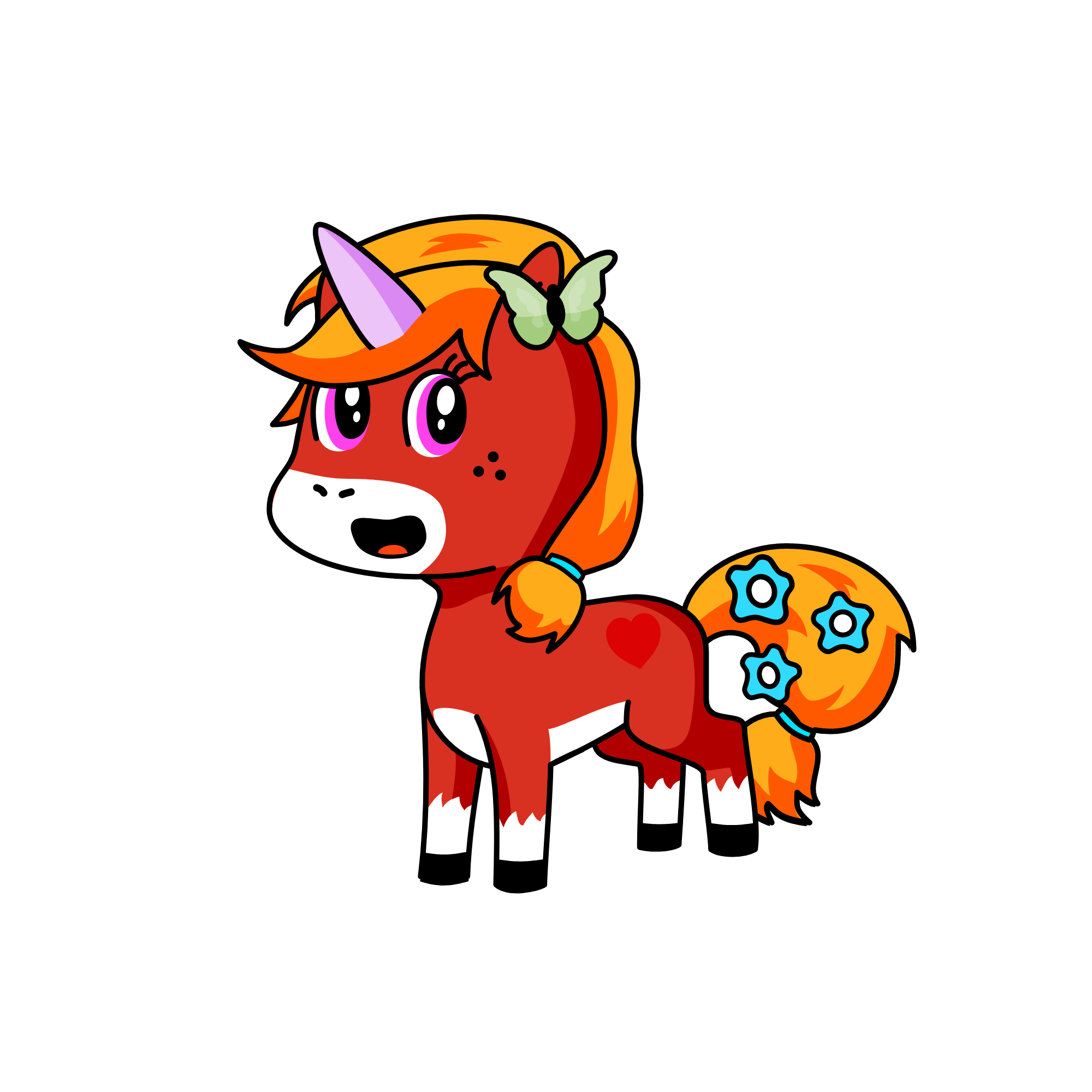 applejack, the unicorn