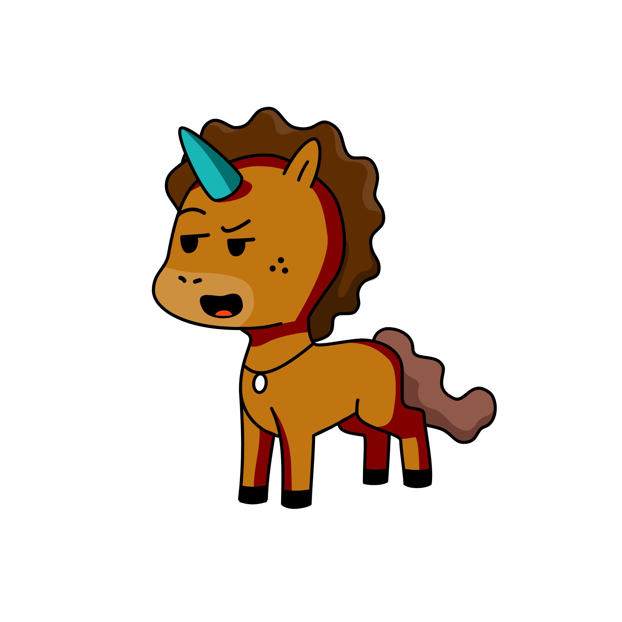 a, the unicorn