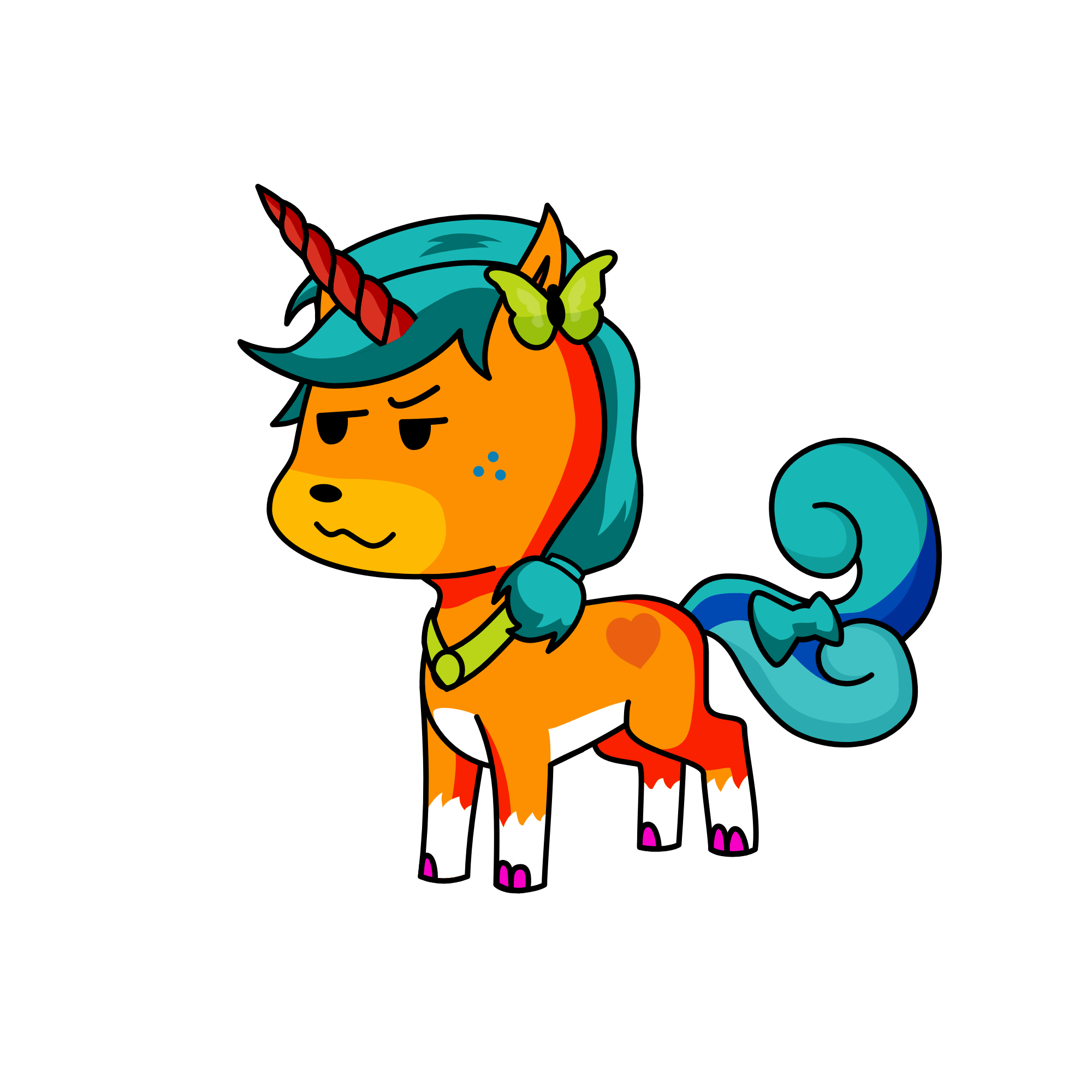 im confused, the unicorn