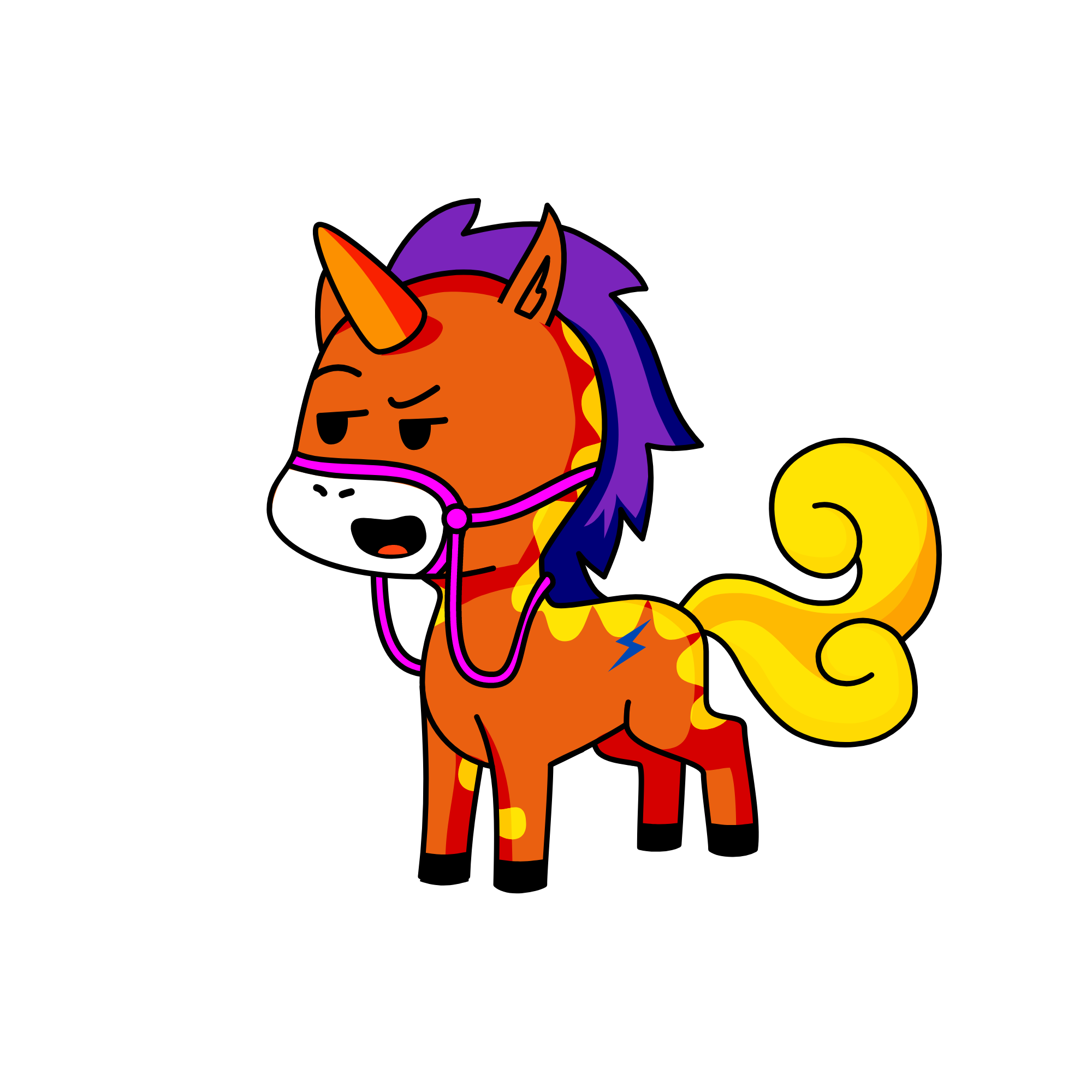 e, the unicorn