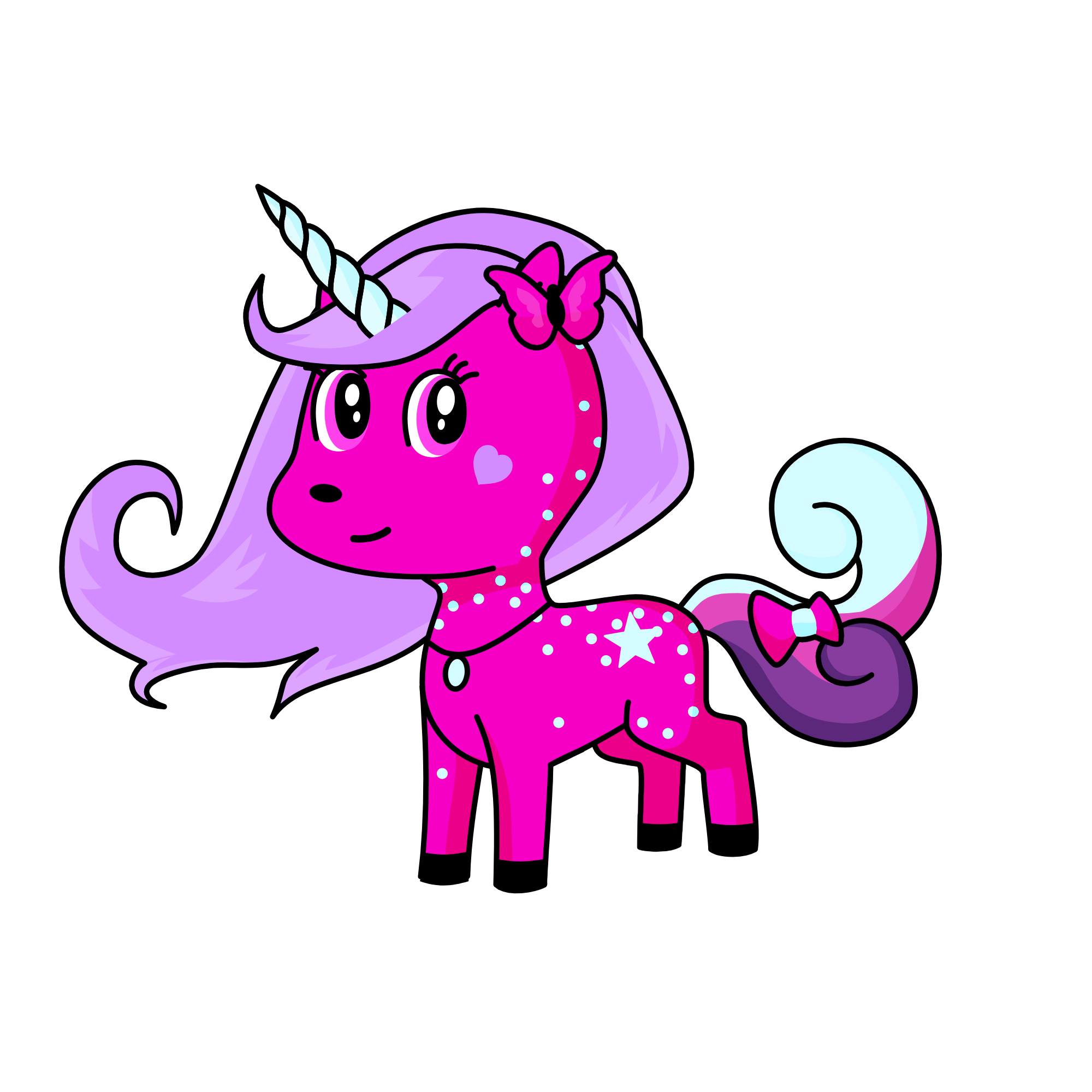No Name, the unicorn
