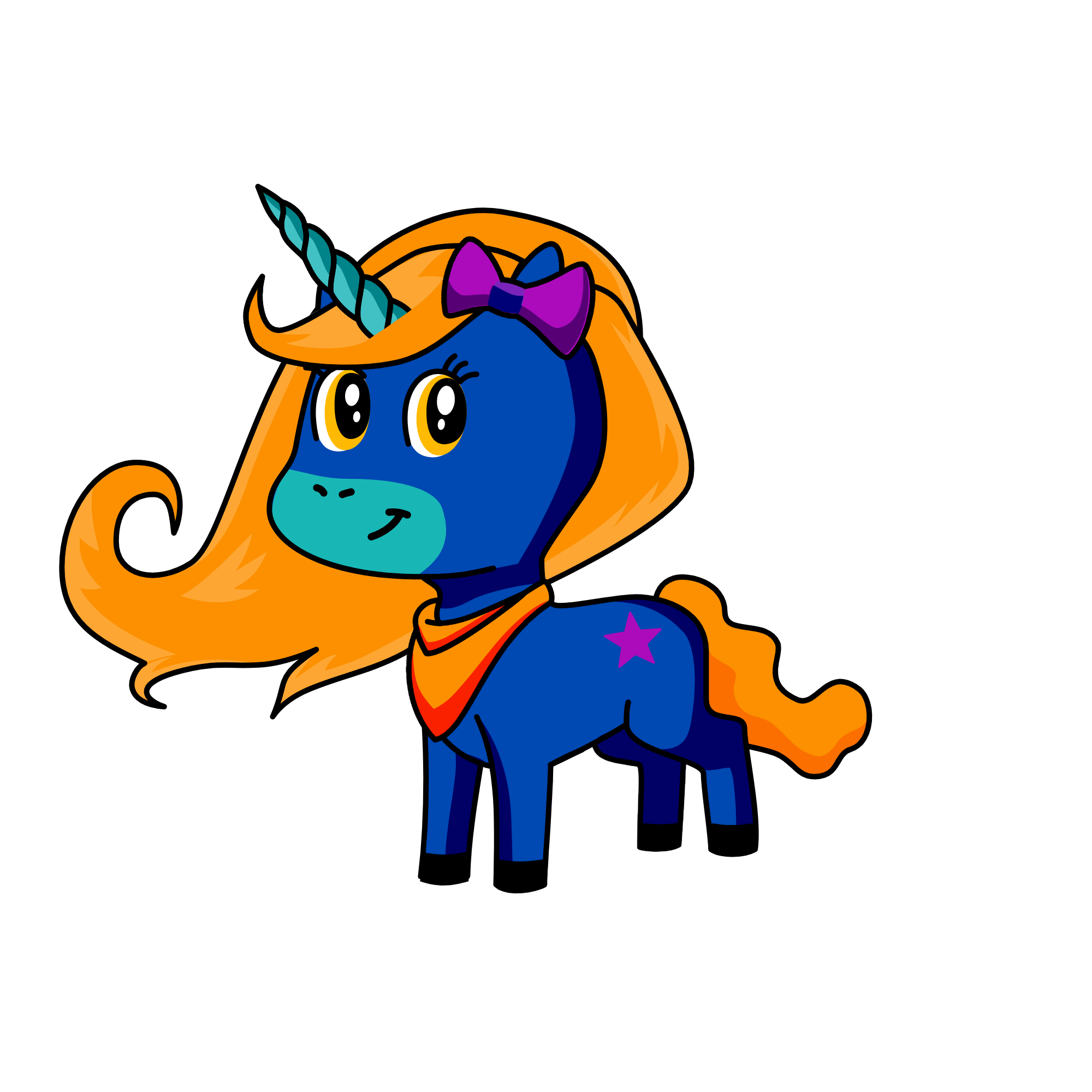 night knight, the unicorn