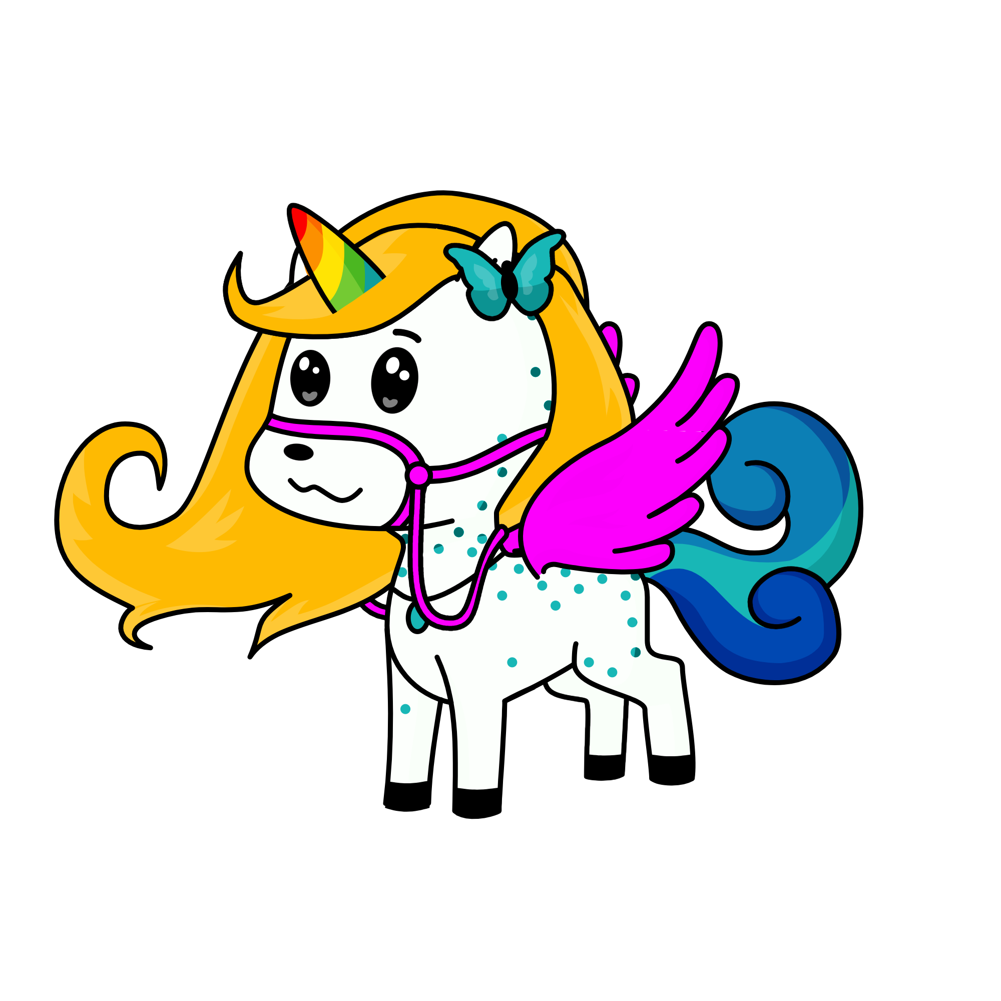 Queen of the sea, the unicorn