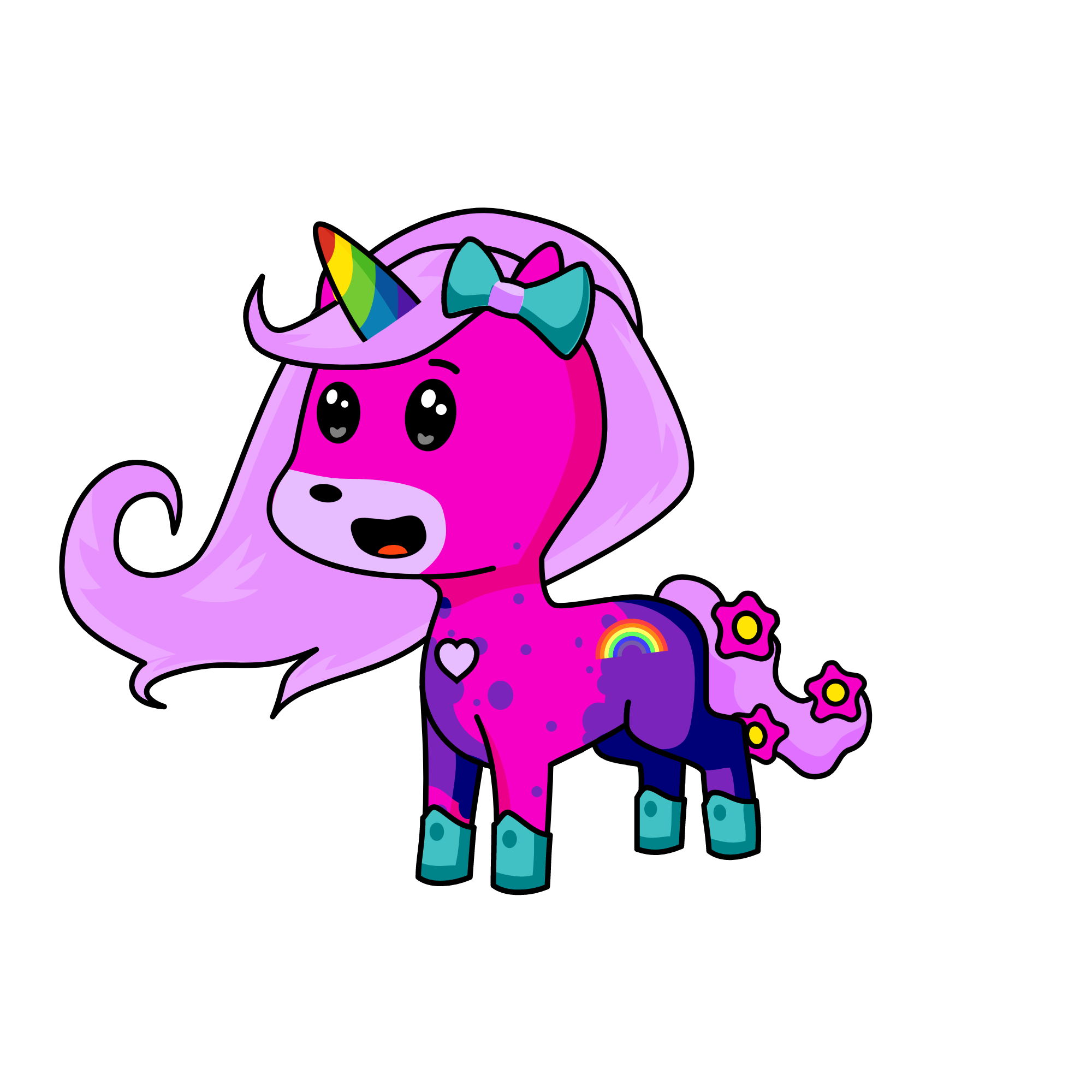 Immaddyunicorntwin , the unicorn