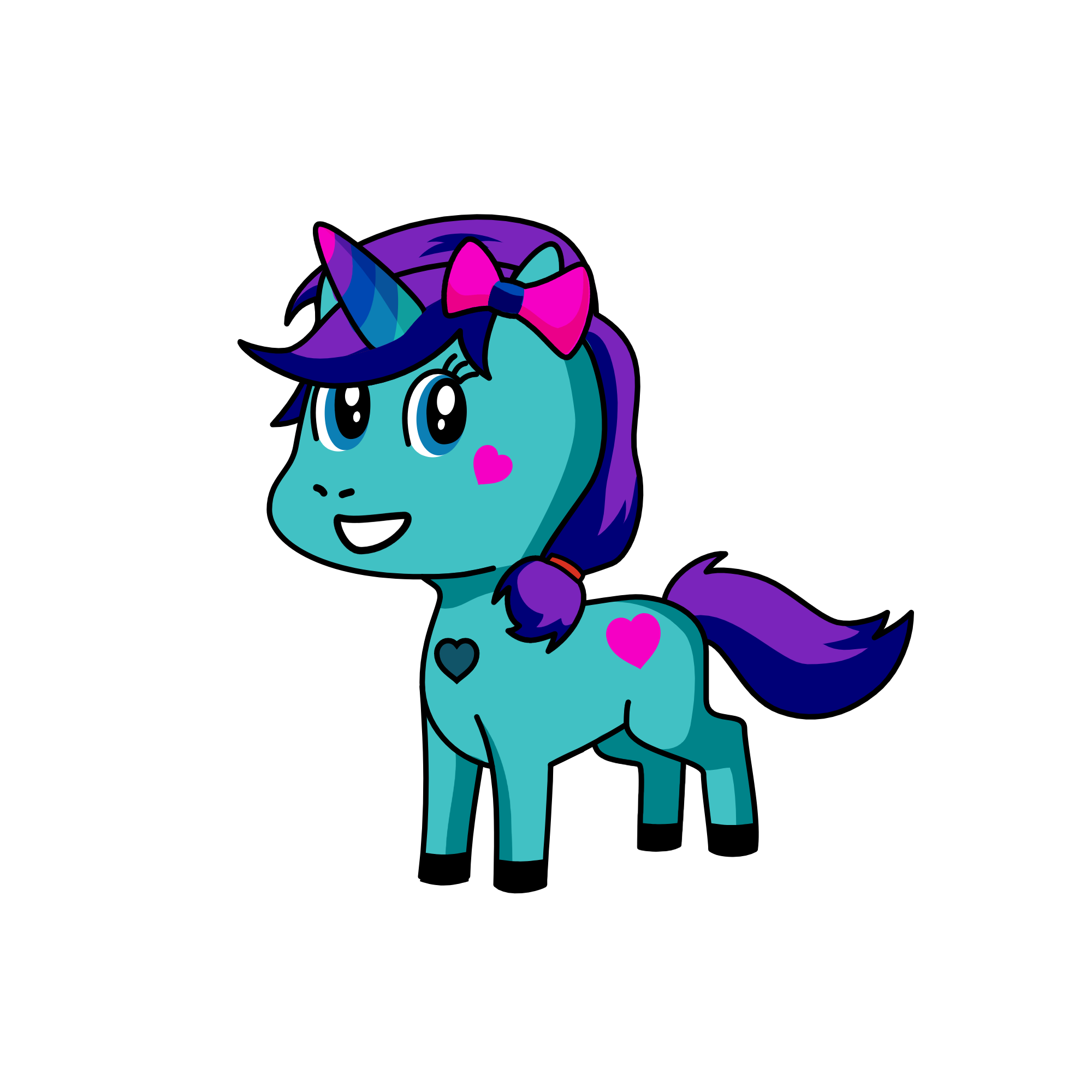 Misty, the unicorn