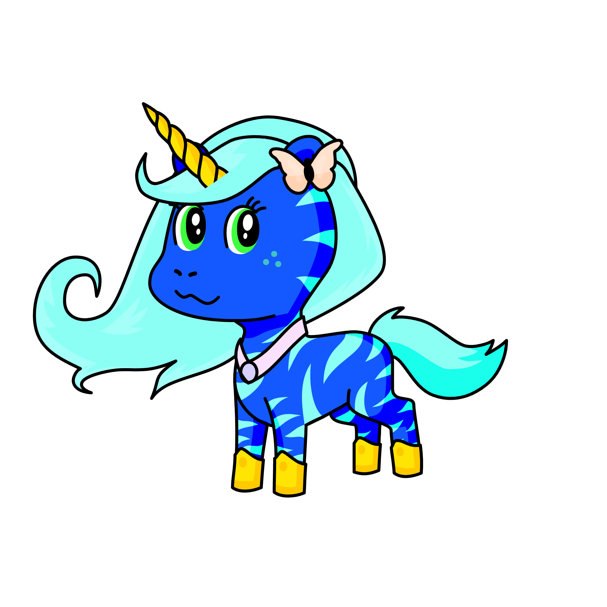 Waviecorn, the unicorn