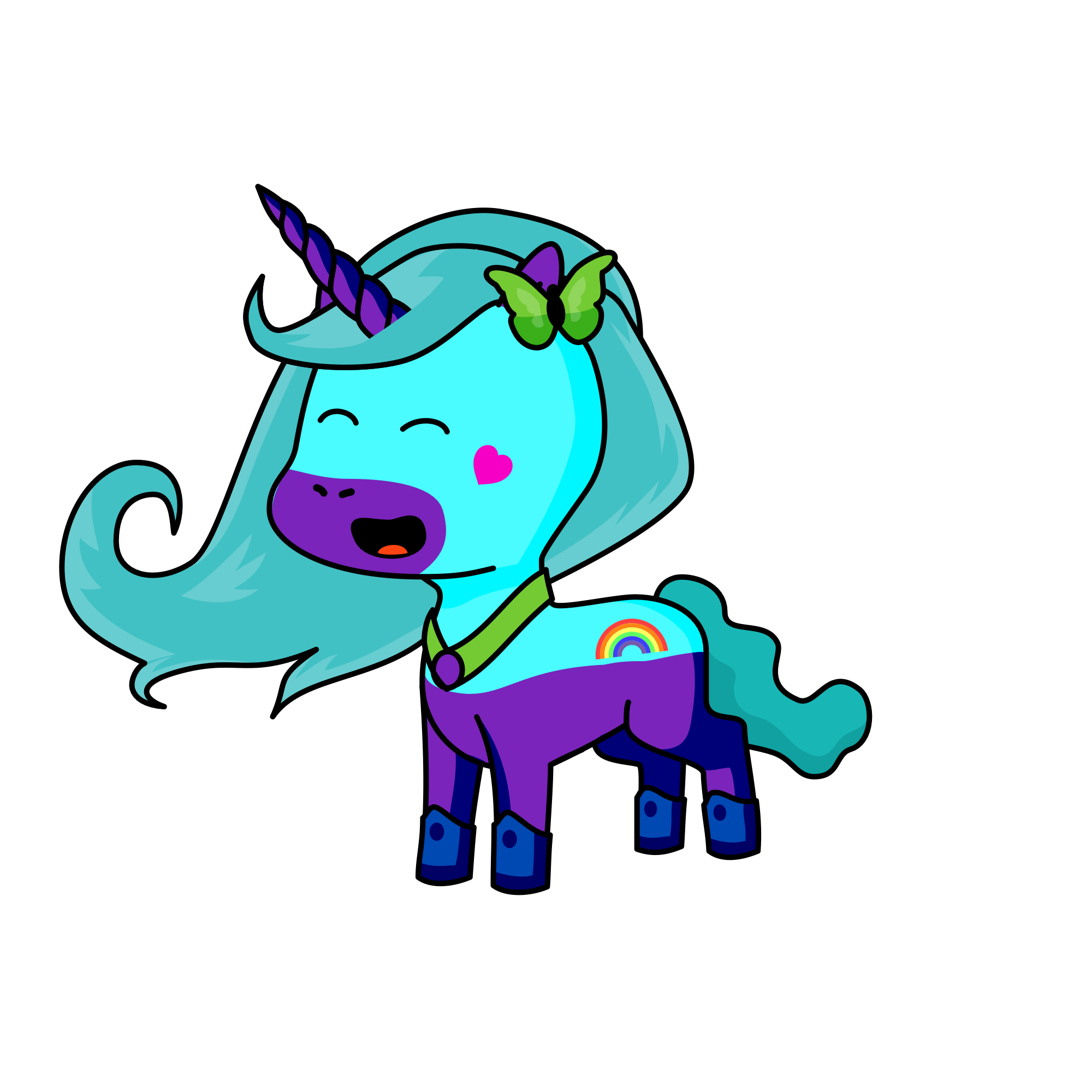 Brixa , the unicorn