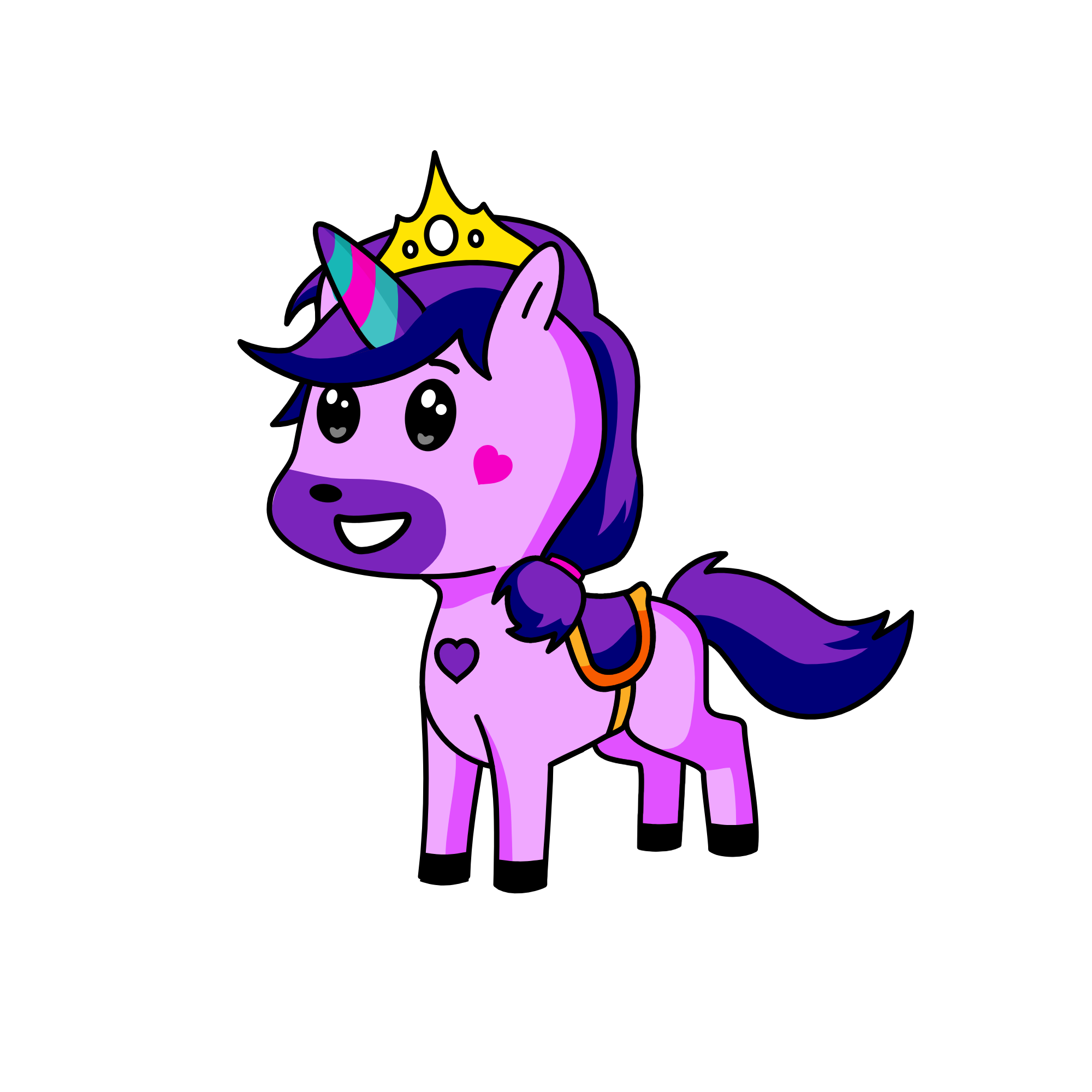 PurpleRuby, the unicorn