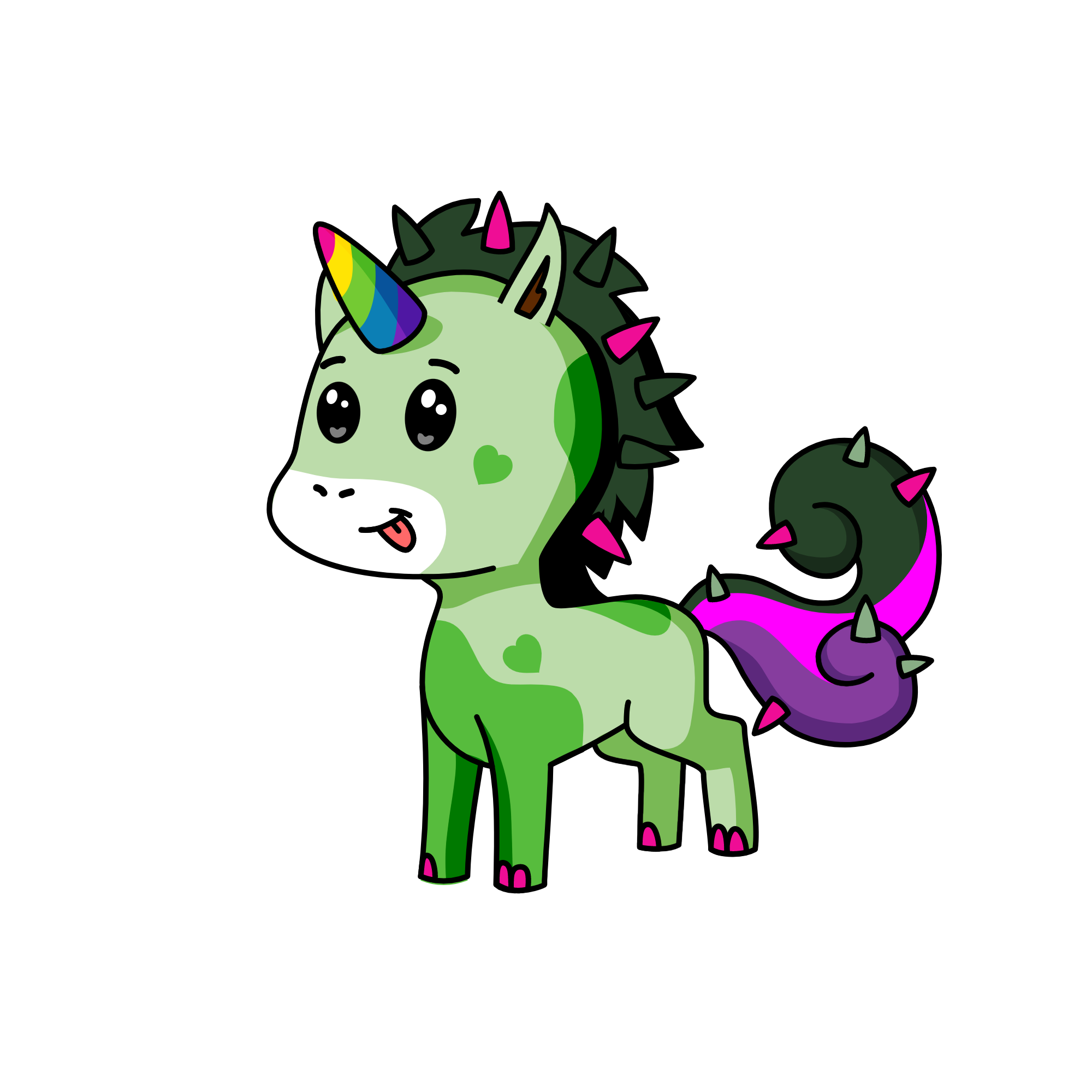 cool, the unicorn