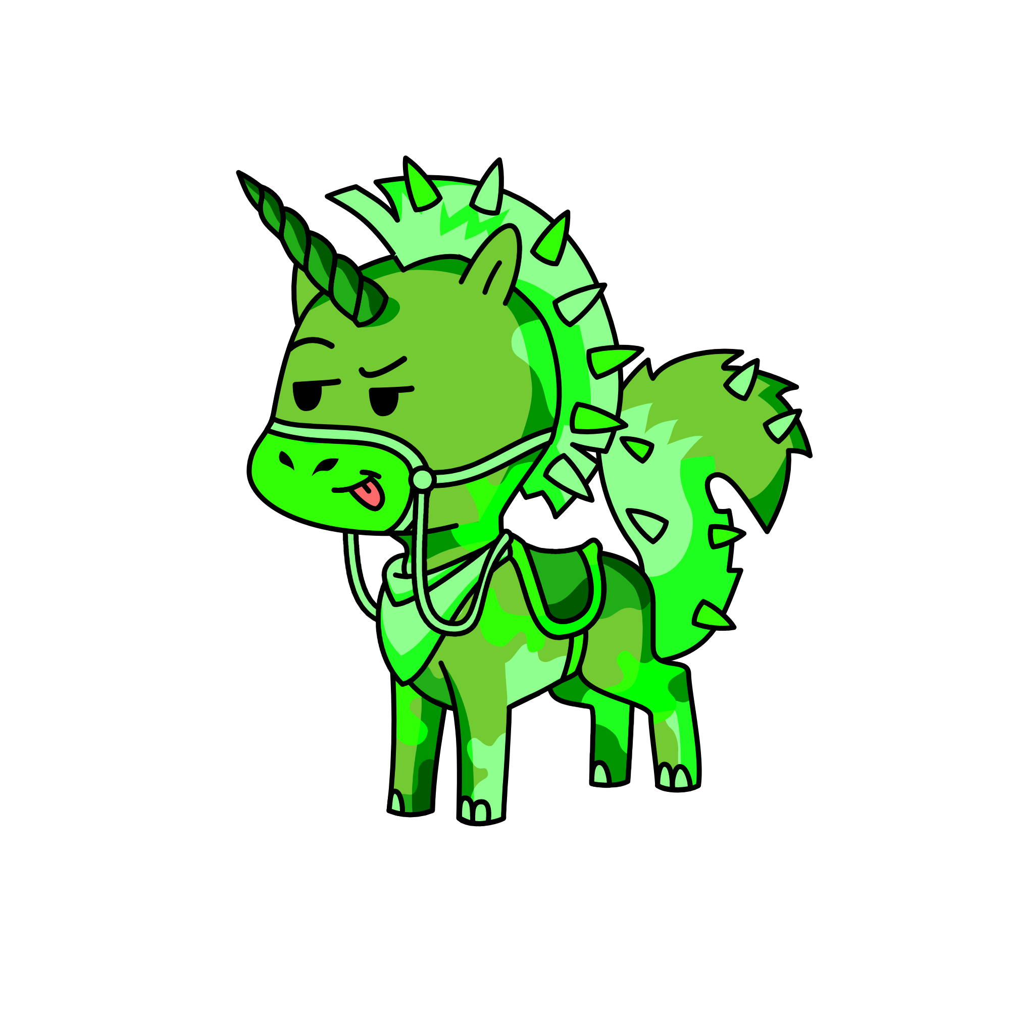 Leaf, the unicorn