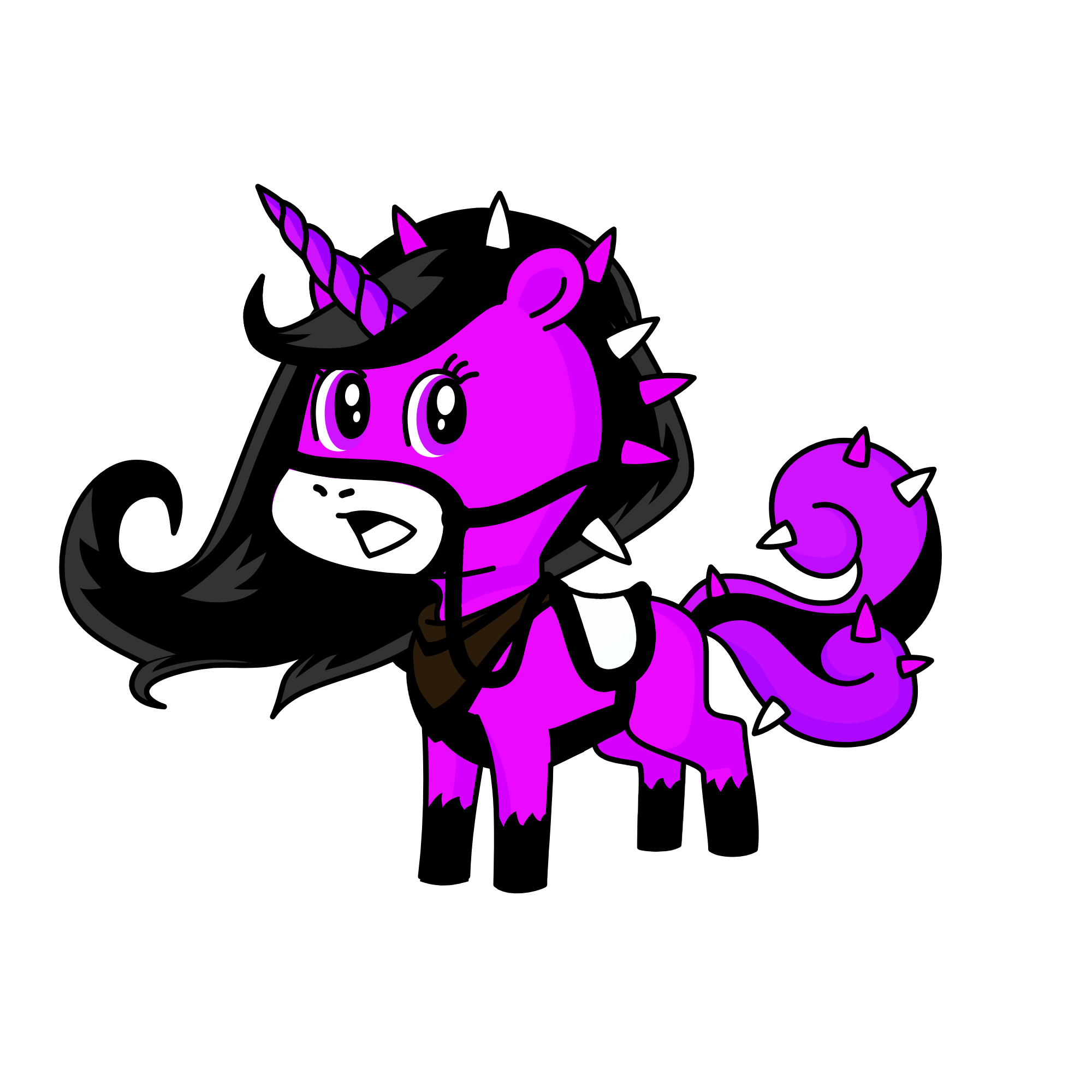 Spikes, the unicorn