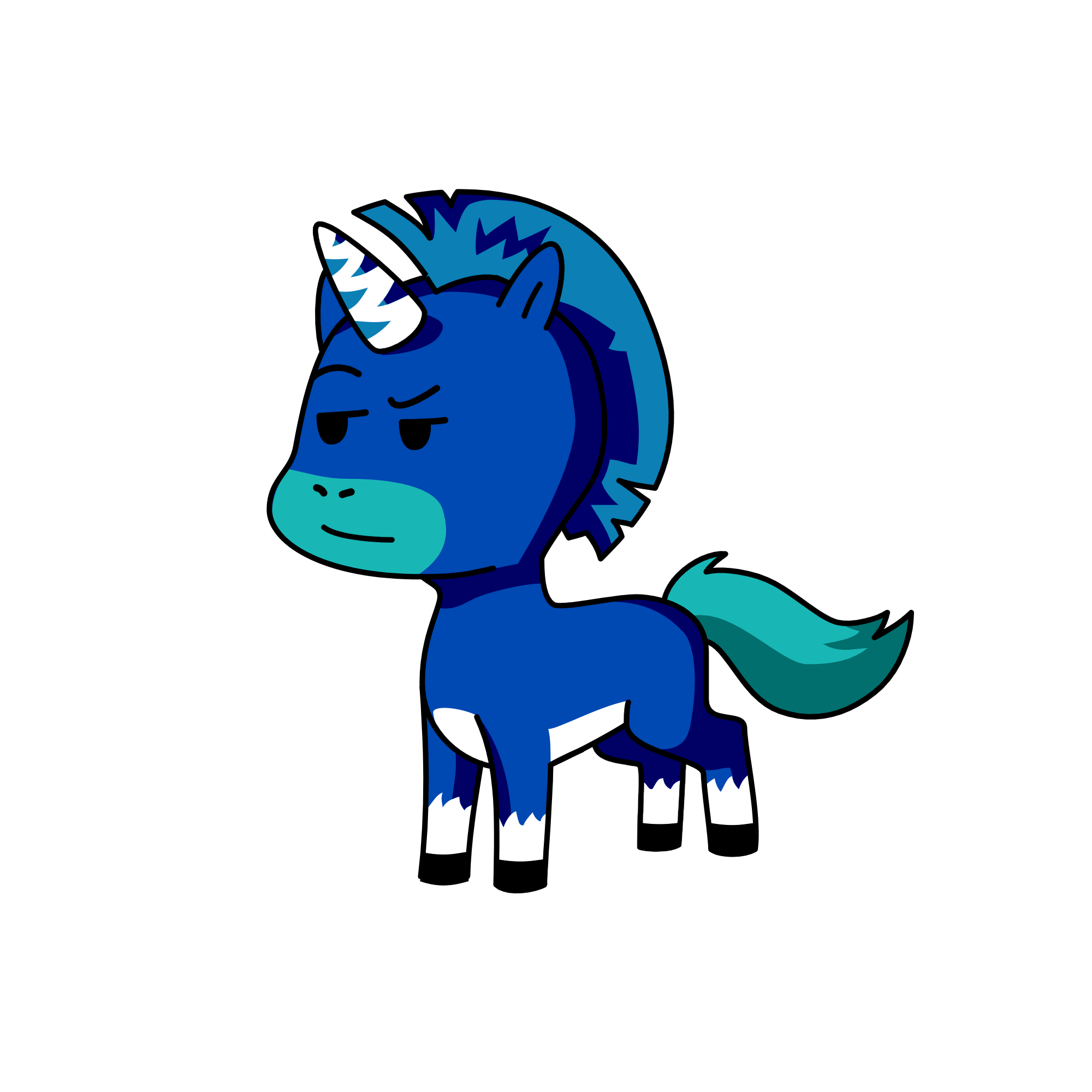 Sparky, the unicorn