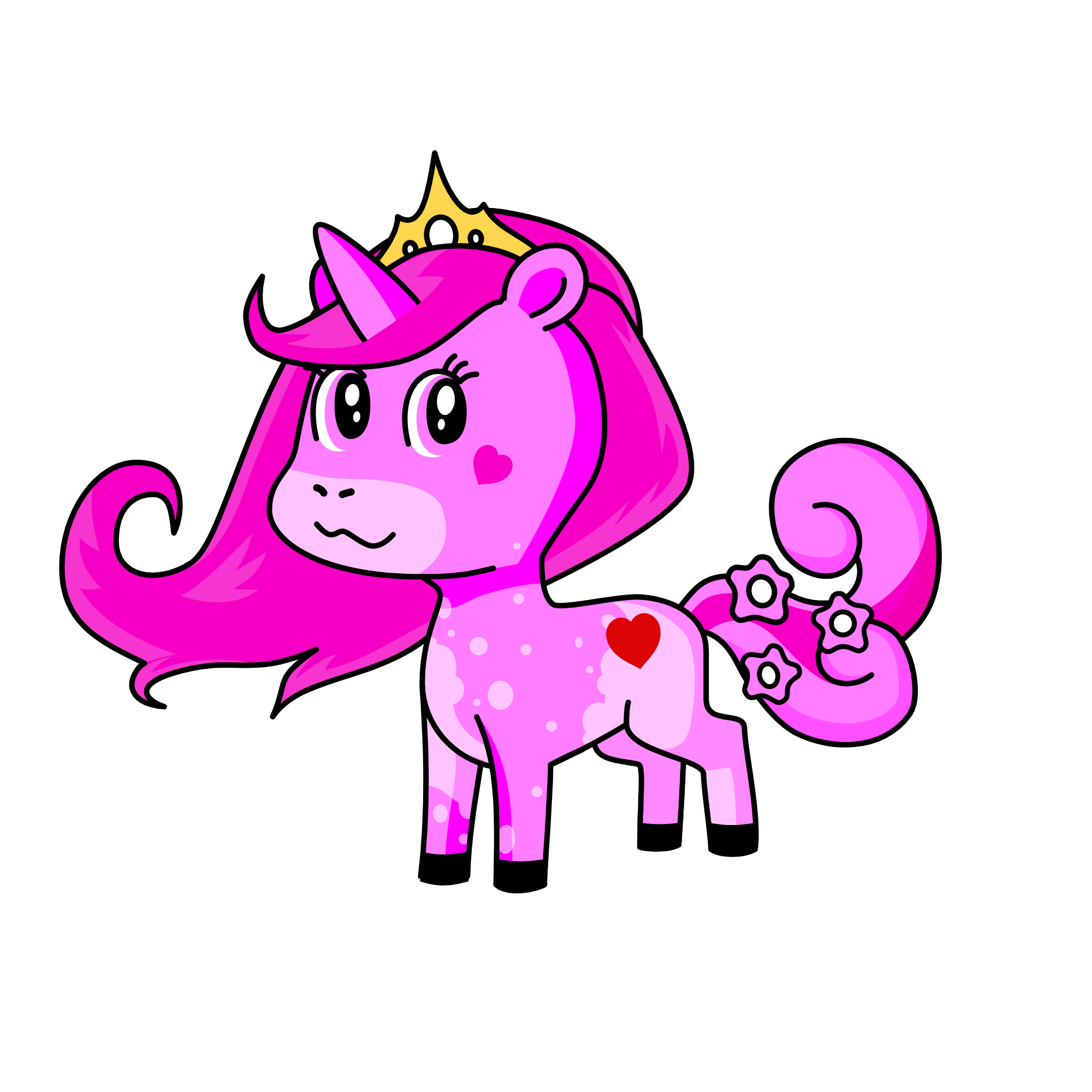 pinky mcpinkpink, the unicorn
