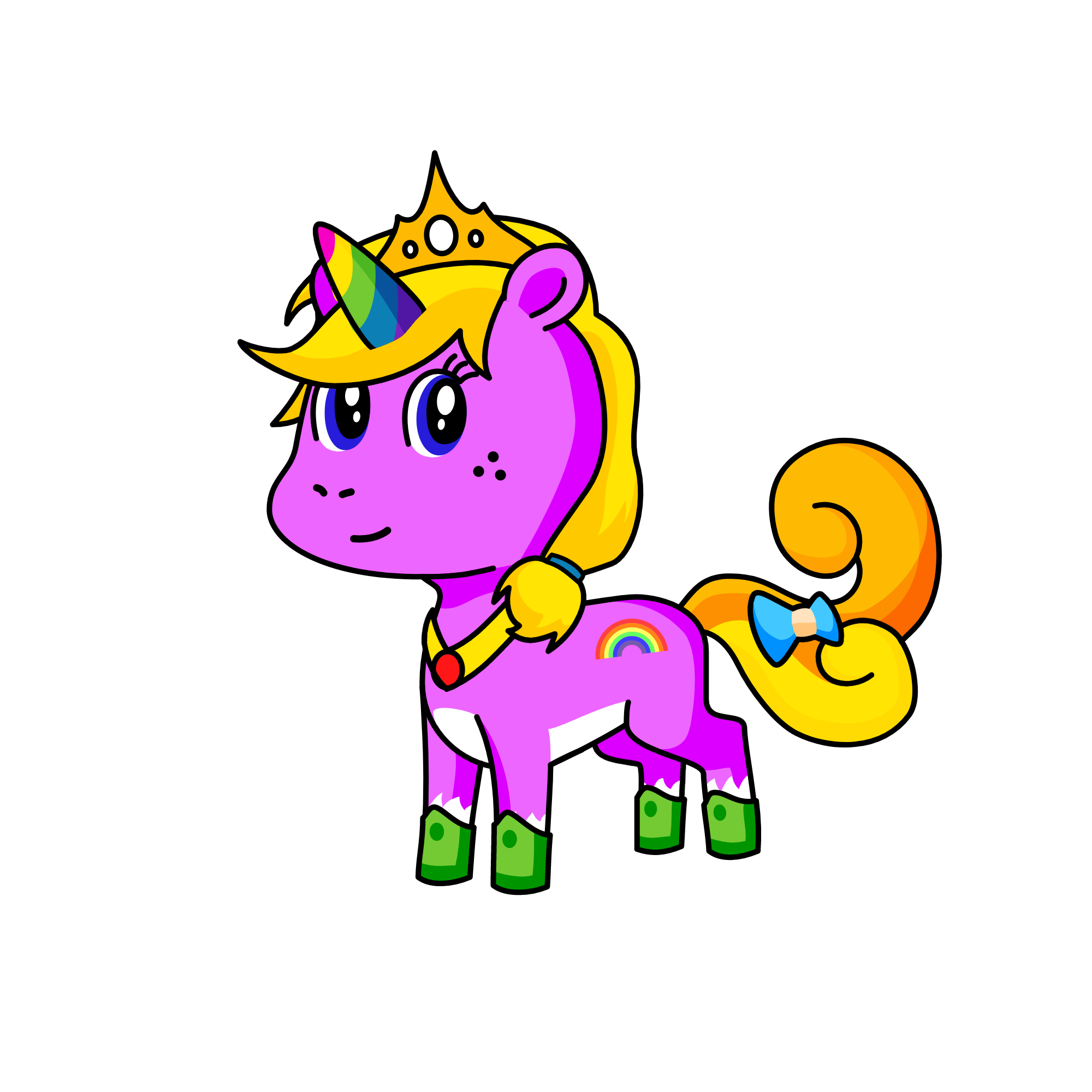 Lovely , the unicorn