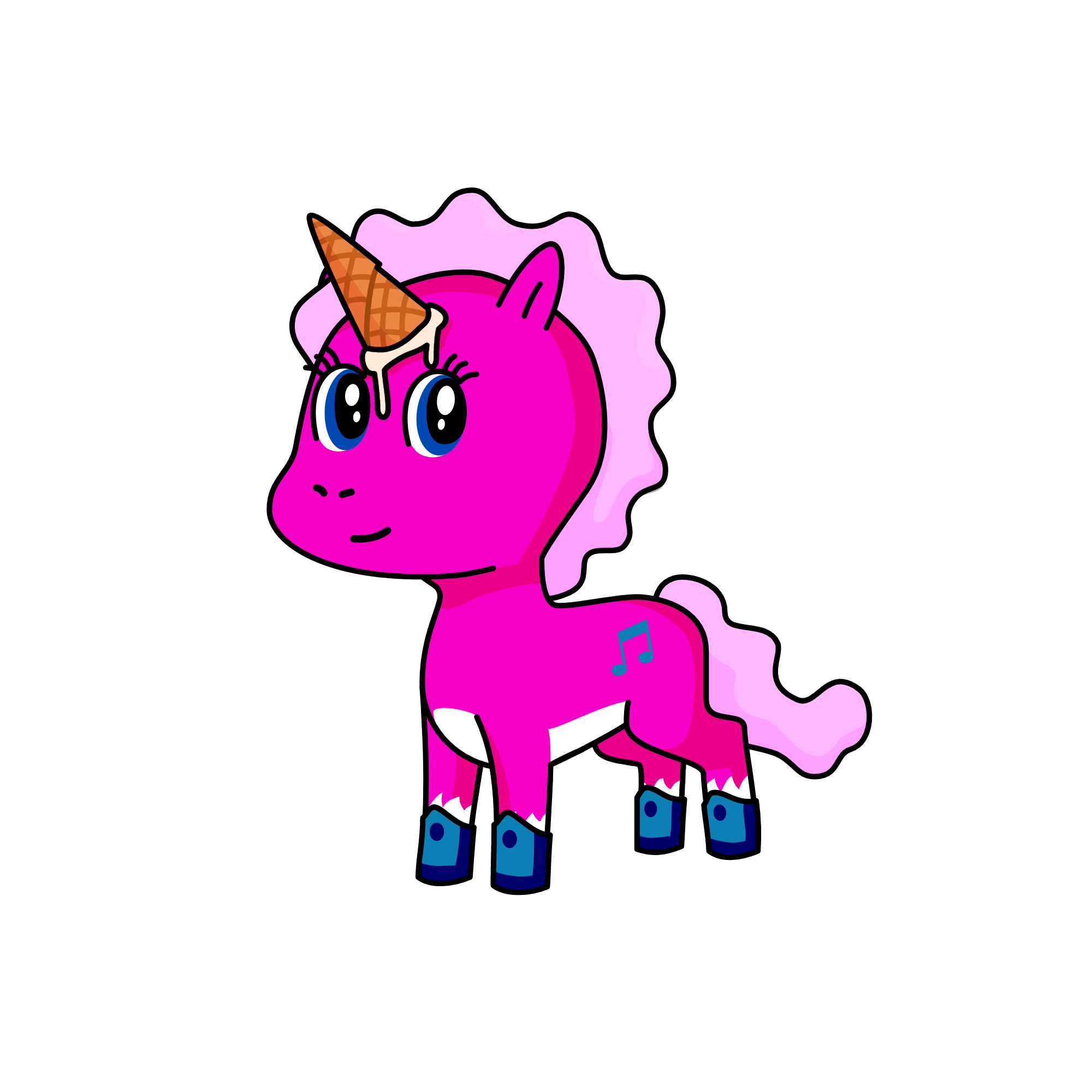 Pinky_Pie, the unicorn
