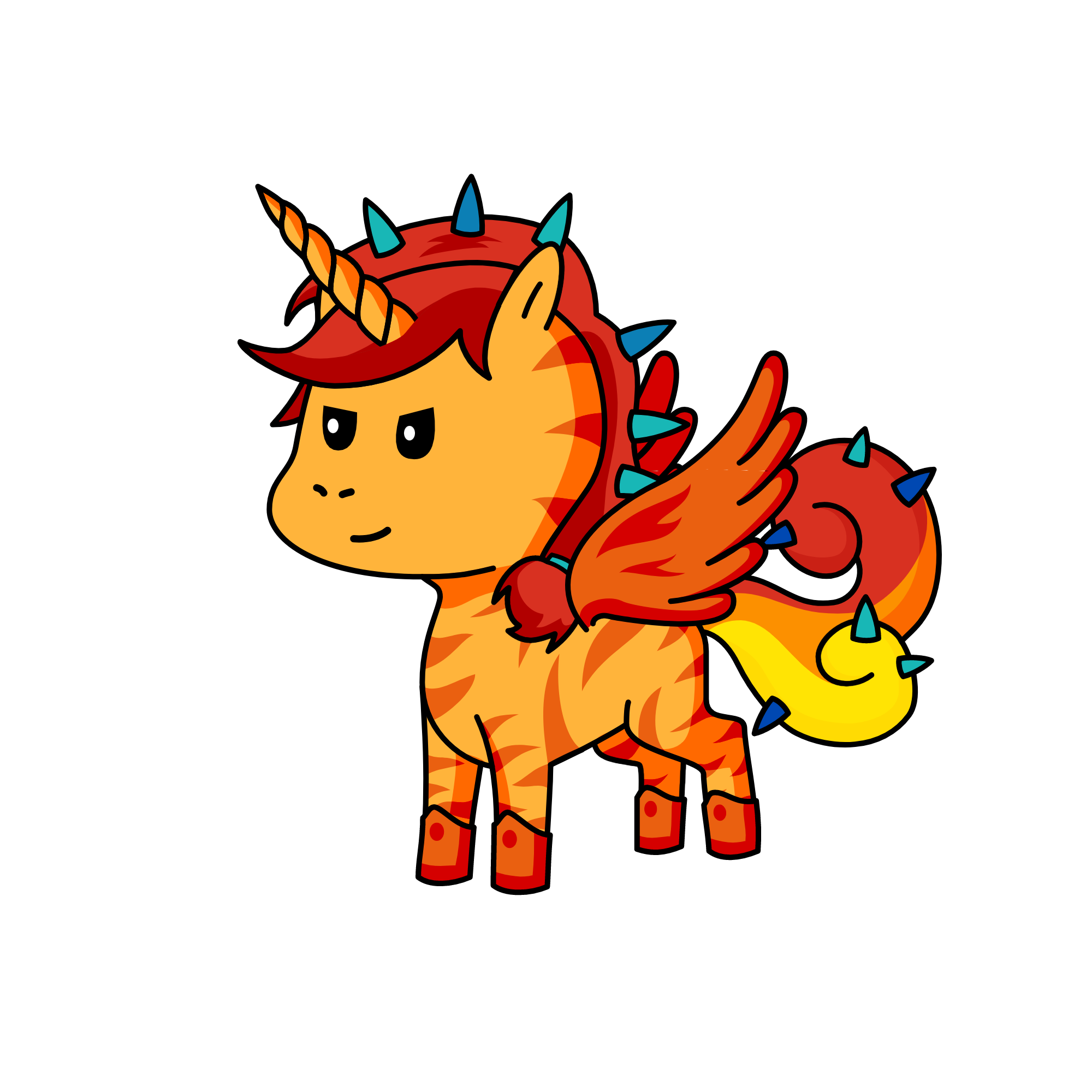 Blaze, the unicorn