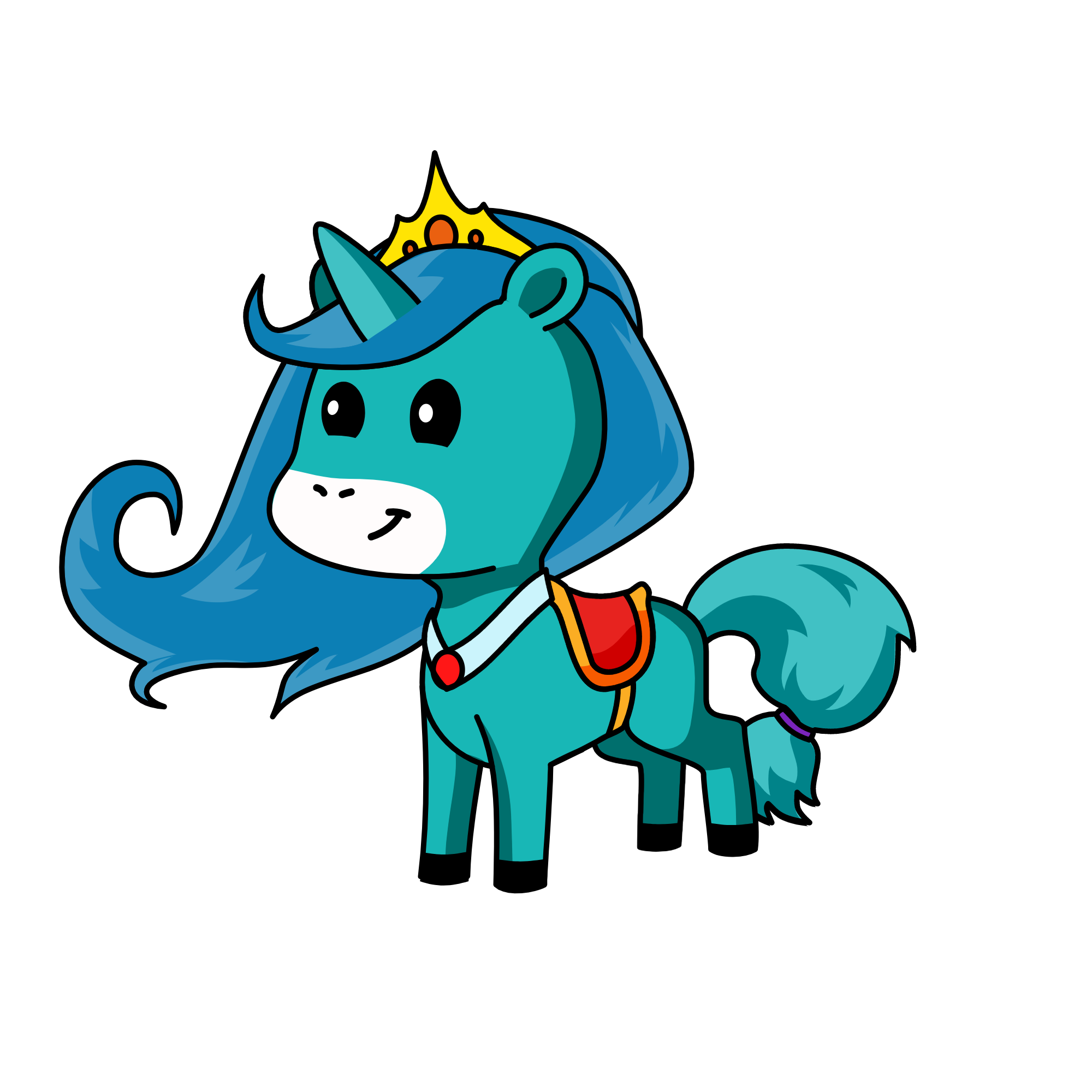 prinsess, the unicorn