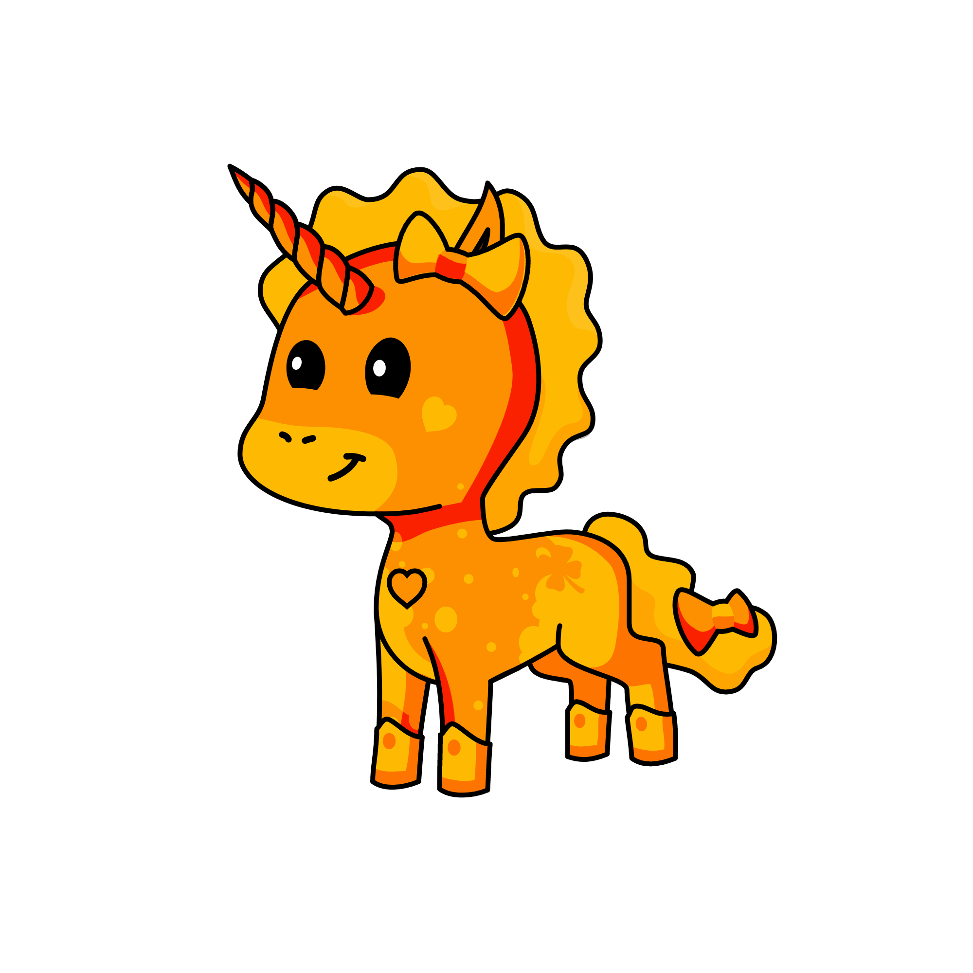 Orany, the unicorn
