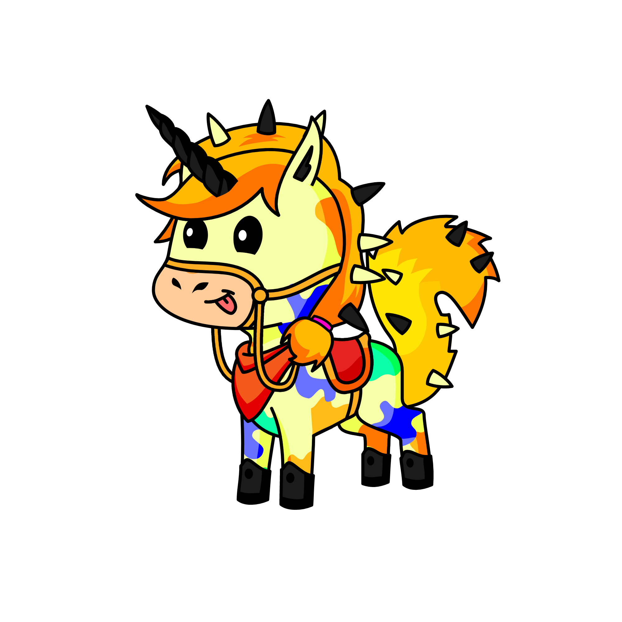Sunny, the unicorn
