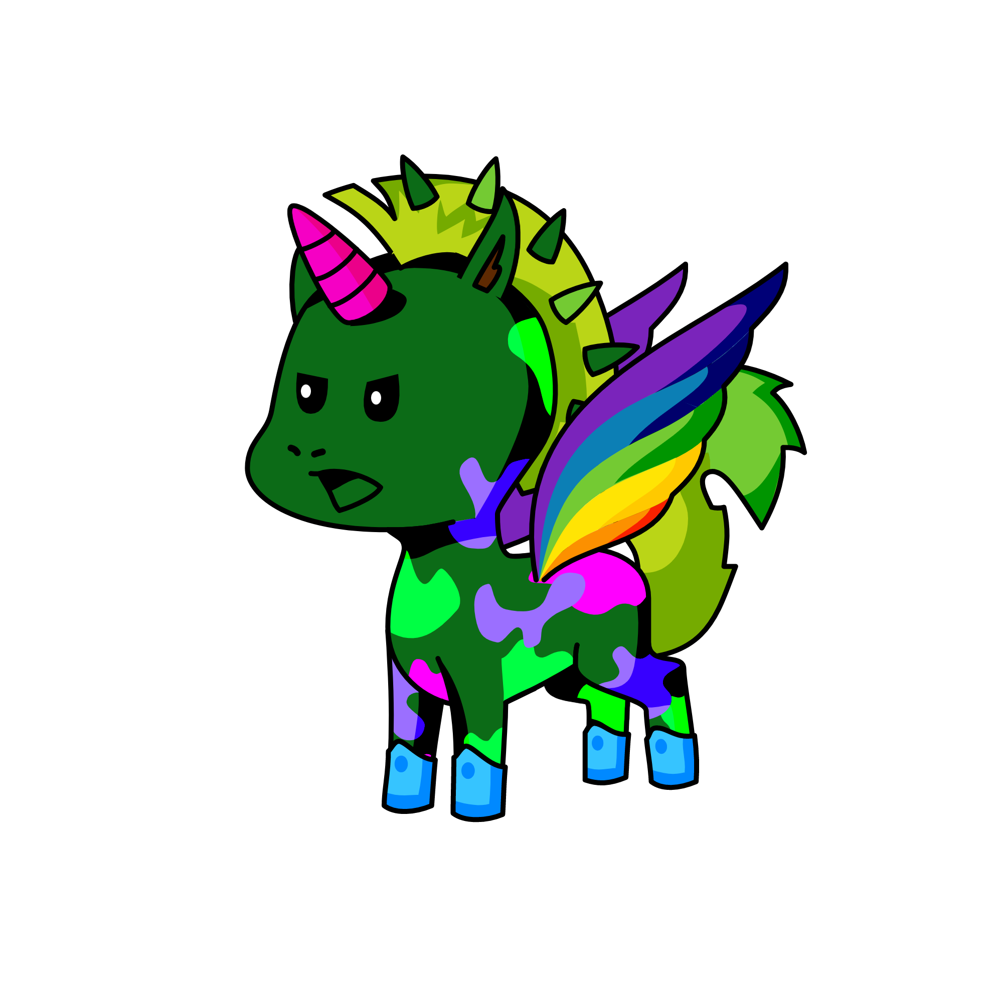 wa, the unicorn