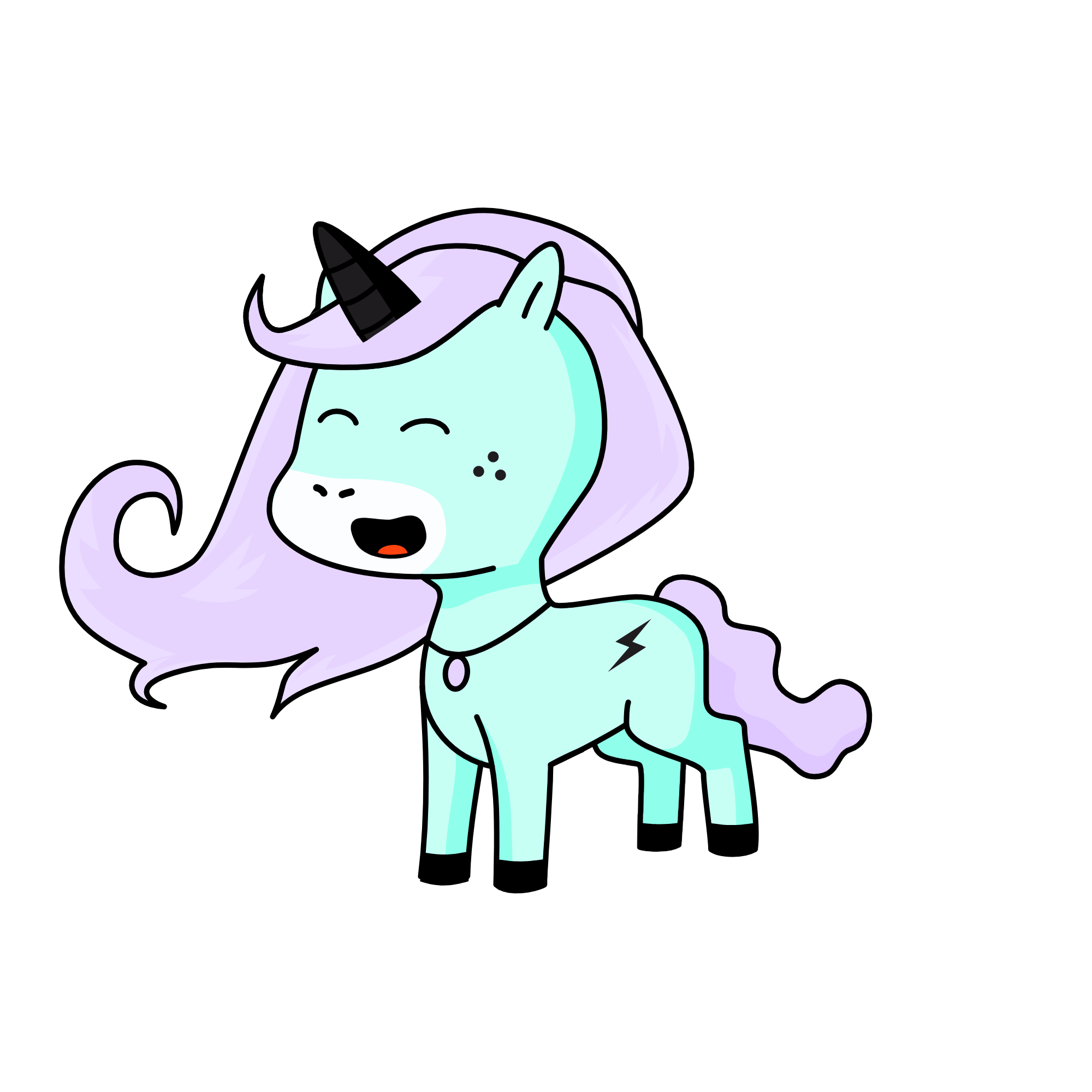 Galaxie, the unicorn