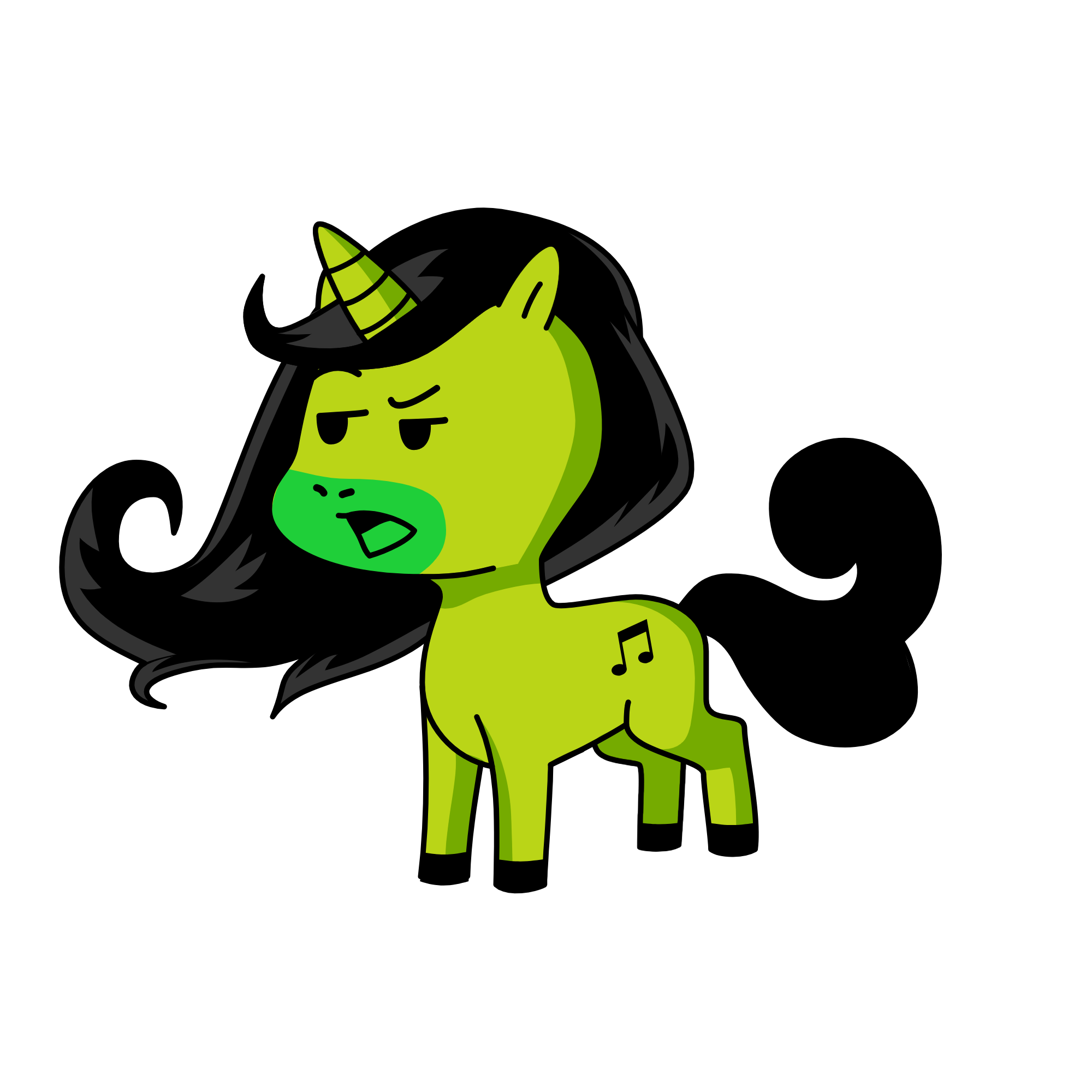 Billie eilliesh, the unicorn