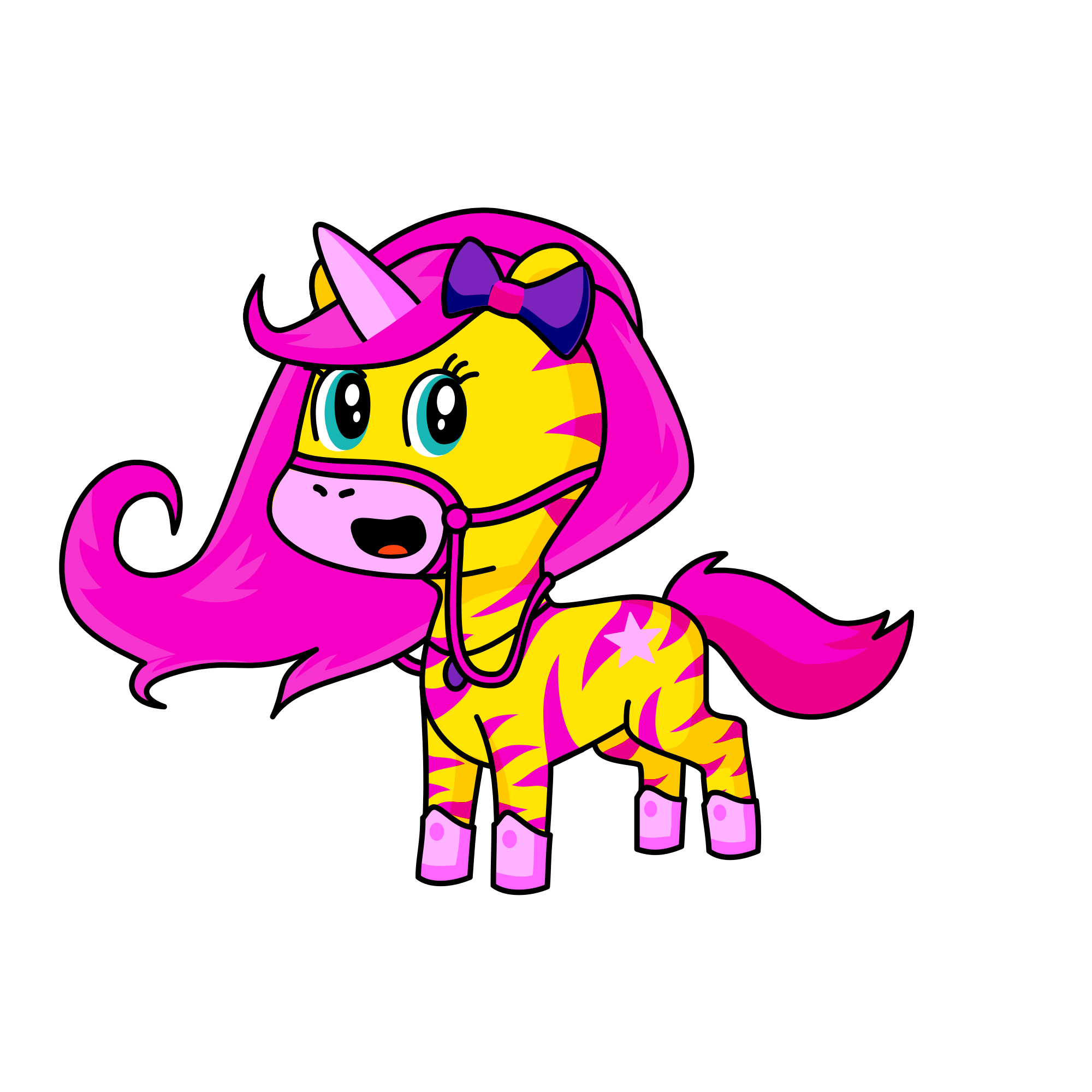Rosy, the unicorn