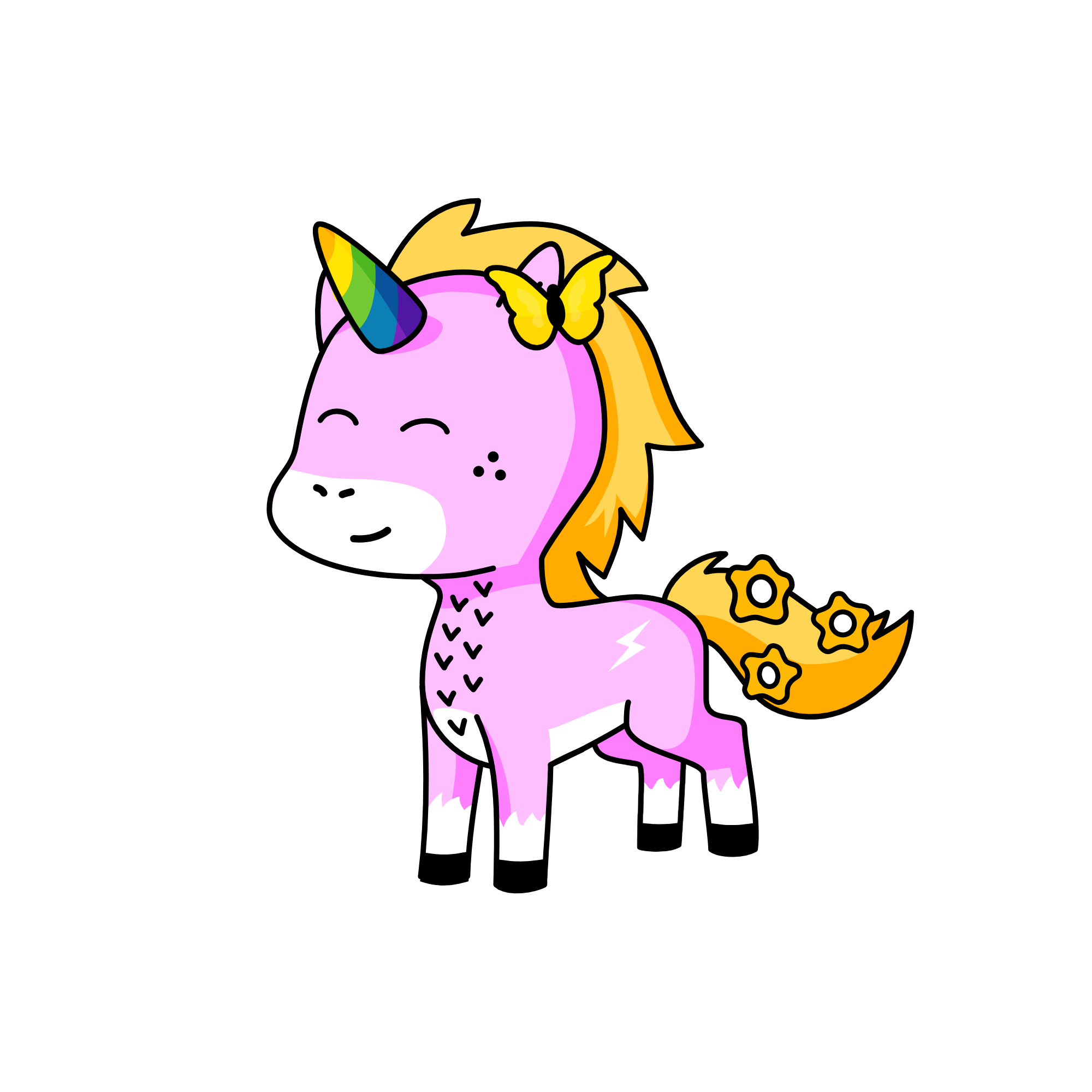 Sky, the unicorn