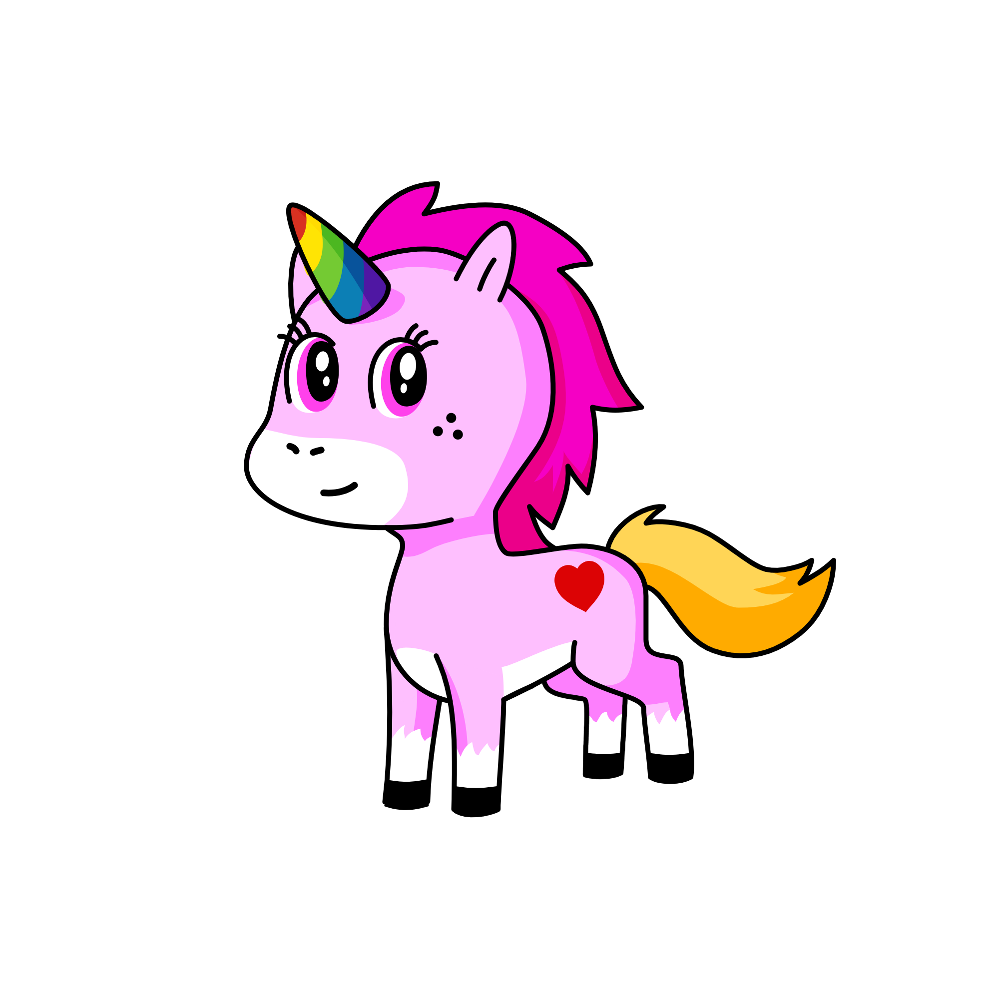 kì lân cầu vồng, the unicorn