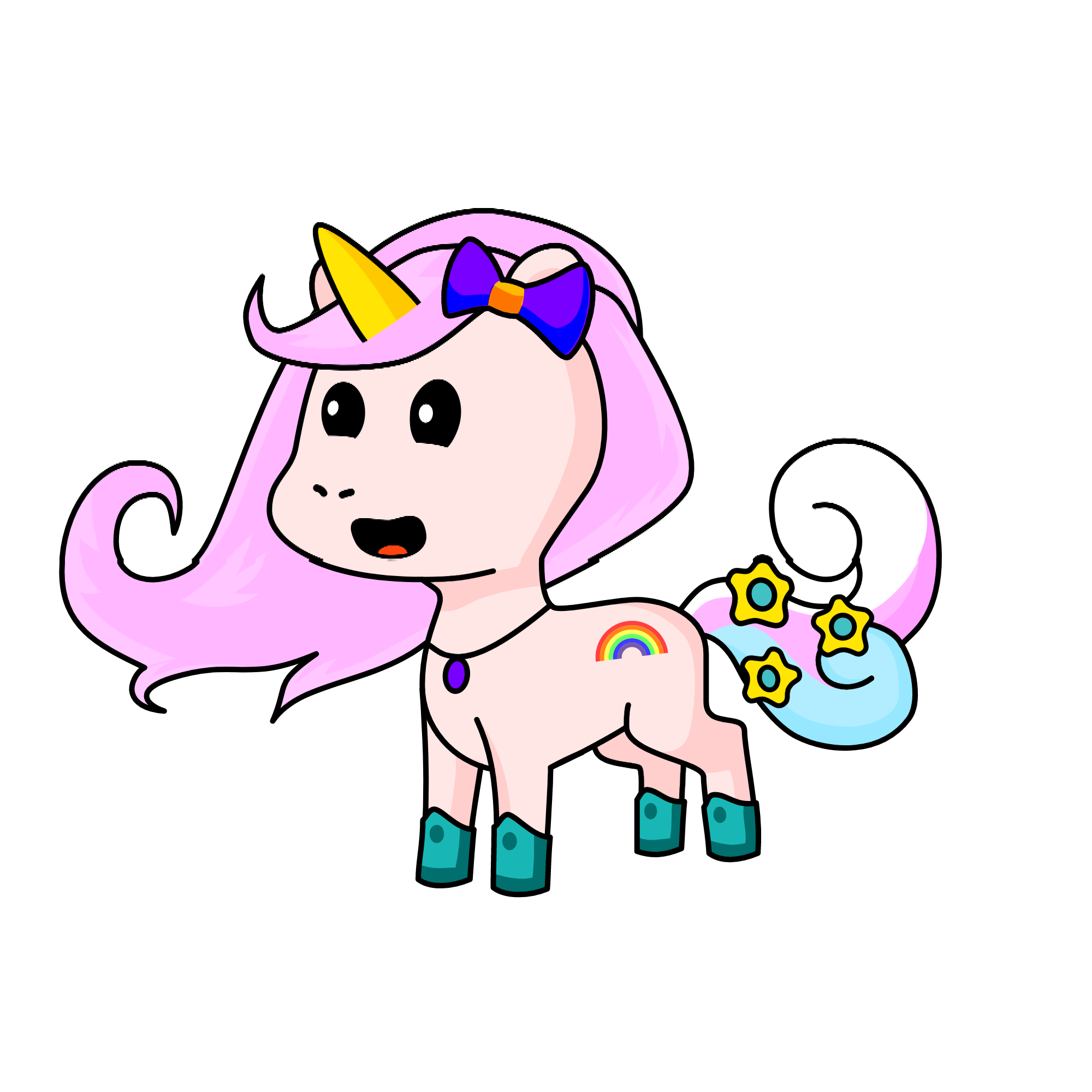 Sugar Hooves, the unicorn