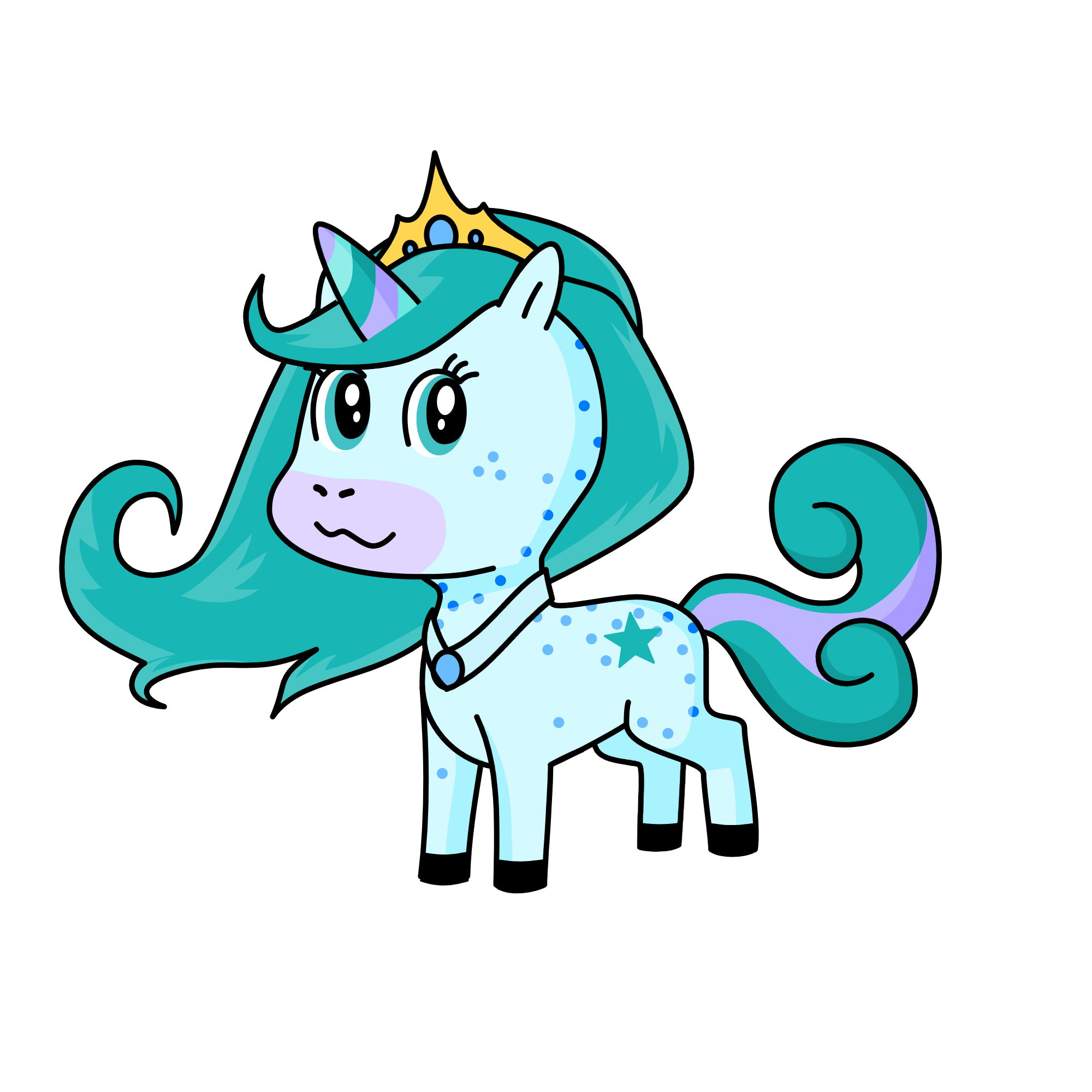 princess frozen, the unicorn