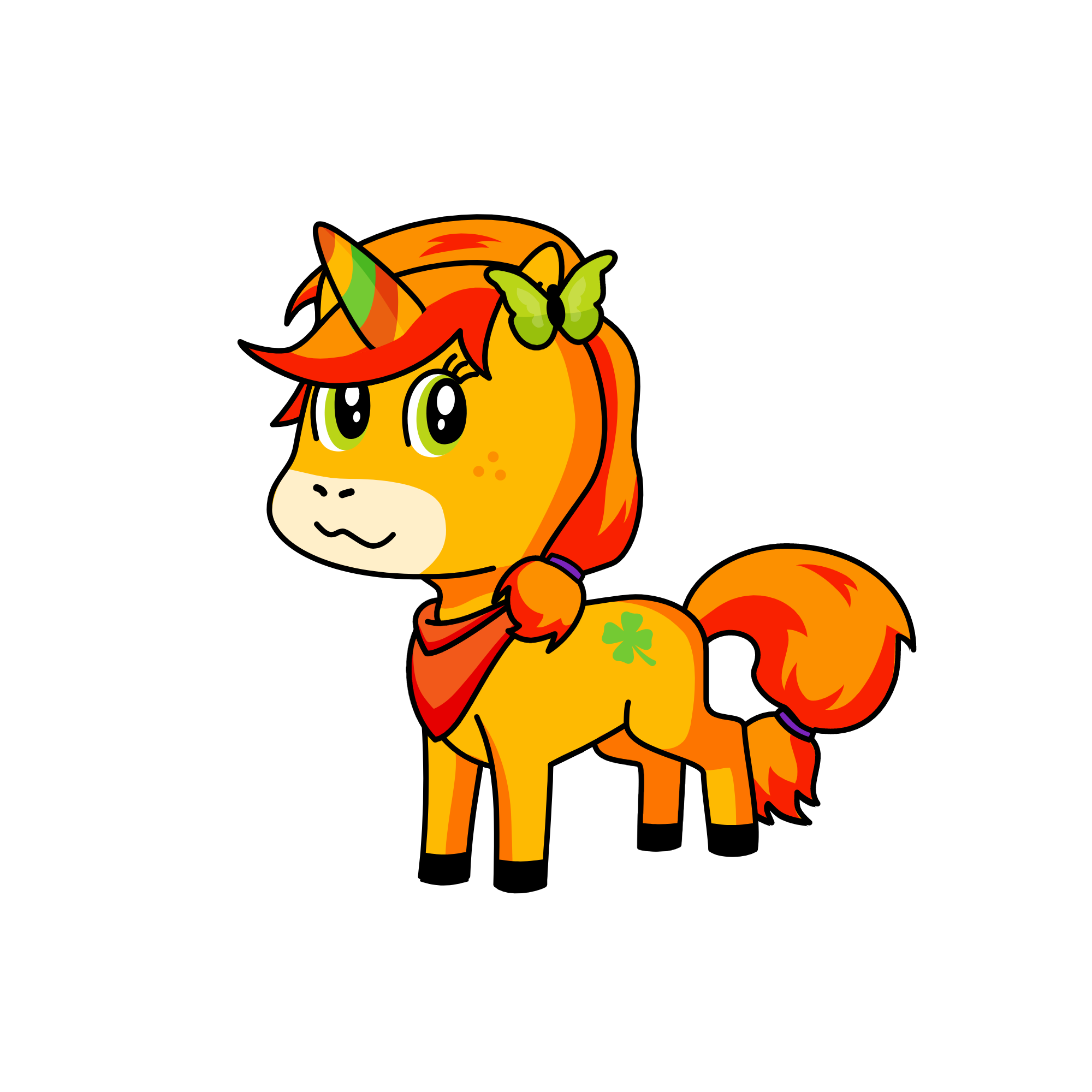 Applejack, the unicorn